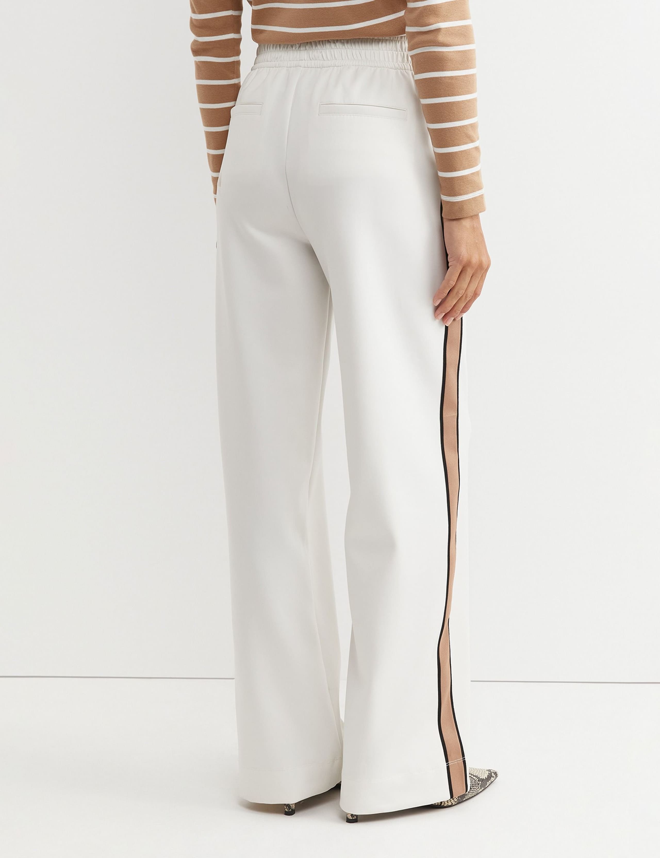 Side Stripe Elasticated Waist Wide Leg Joggers 5 of 5
