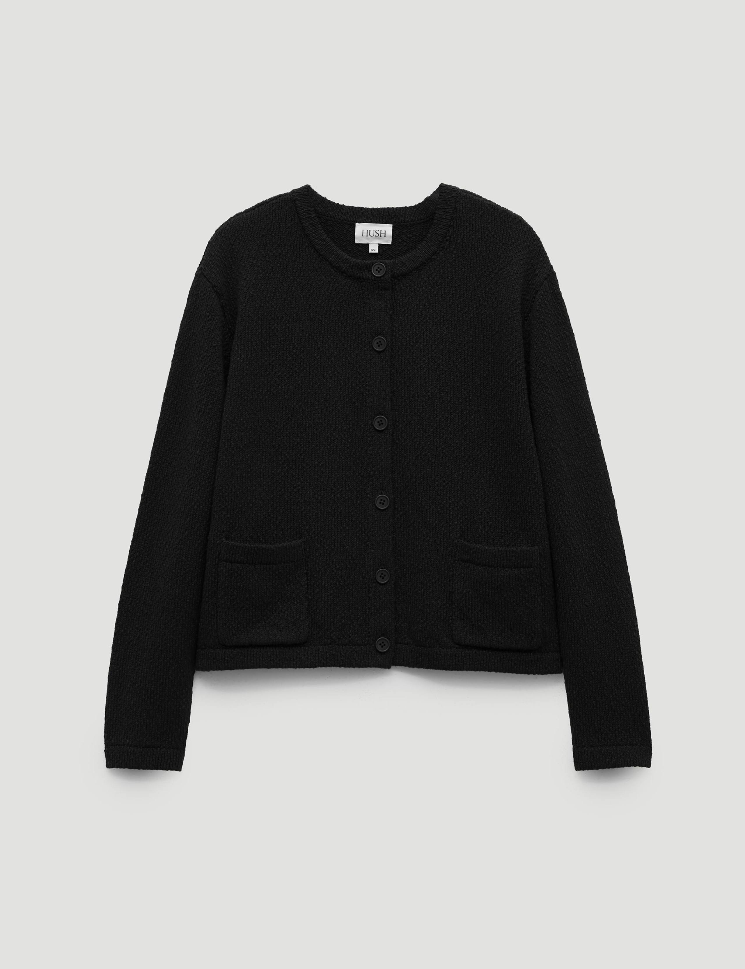 Pure Cotton Textured Cardigan 1 of 1