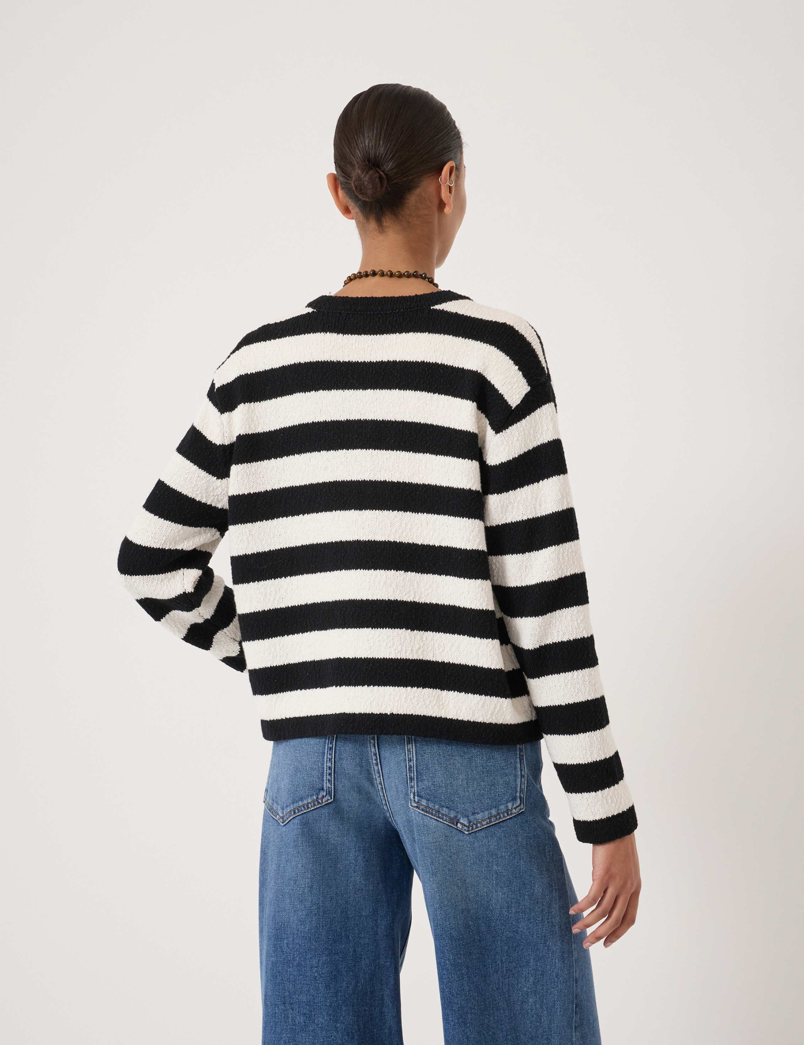 Pure Cotton Textured Cardigan 3 of 3