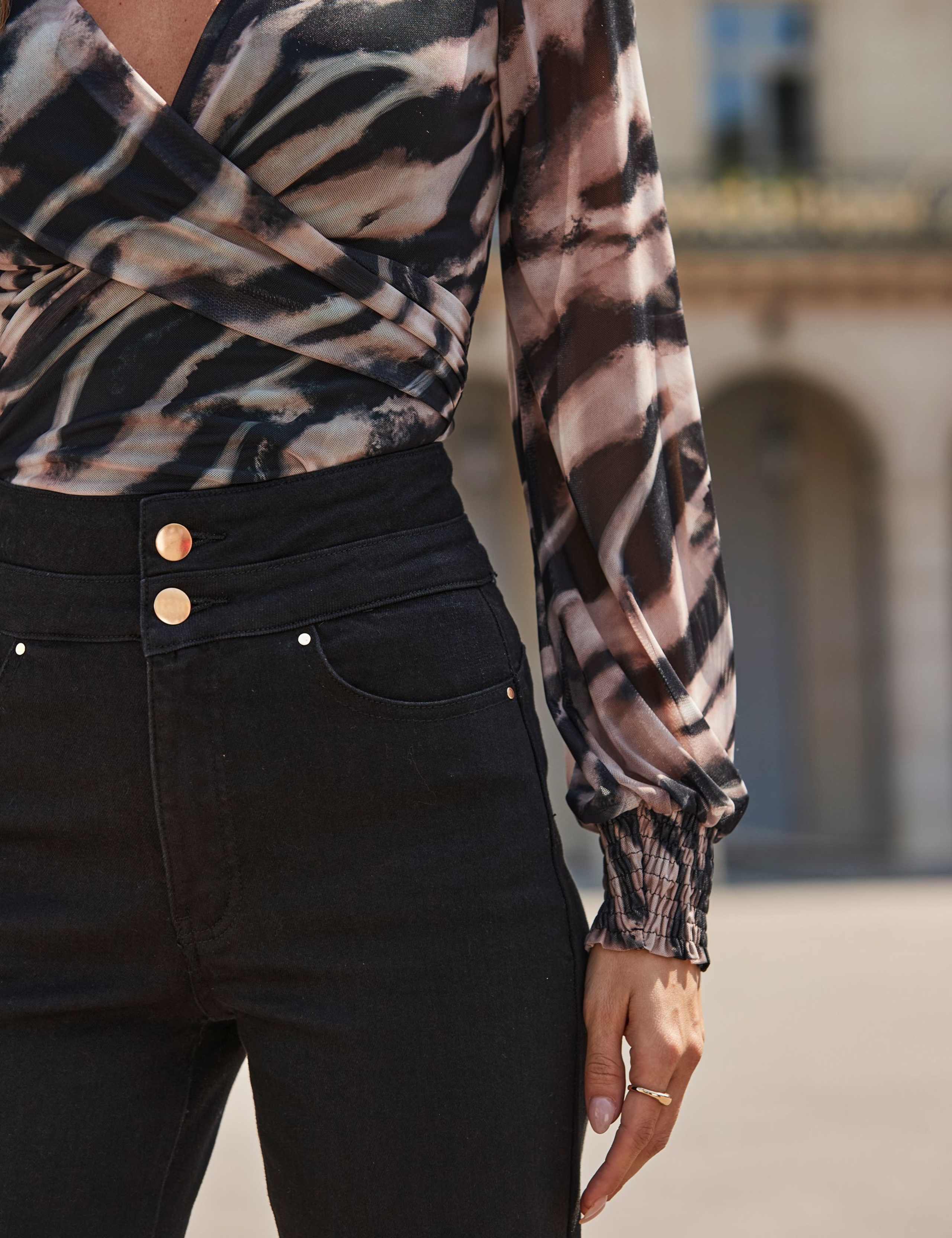 High Waisted Wide Leg Jeans 8 of 8