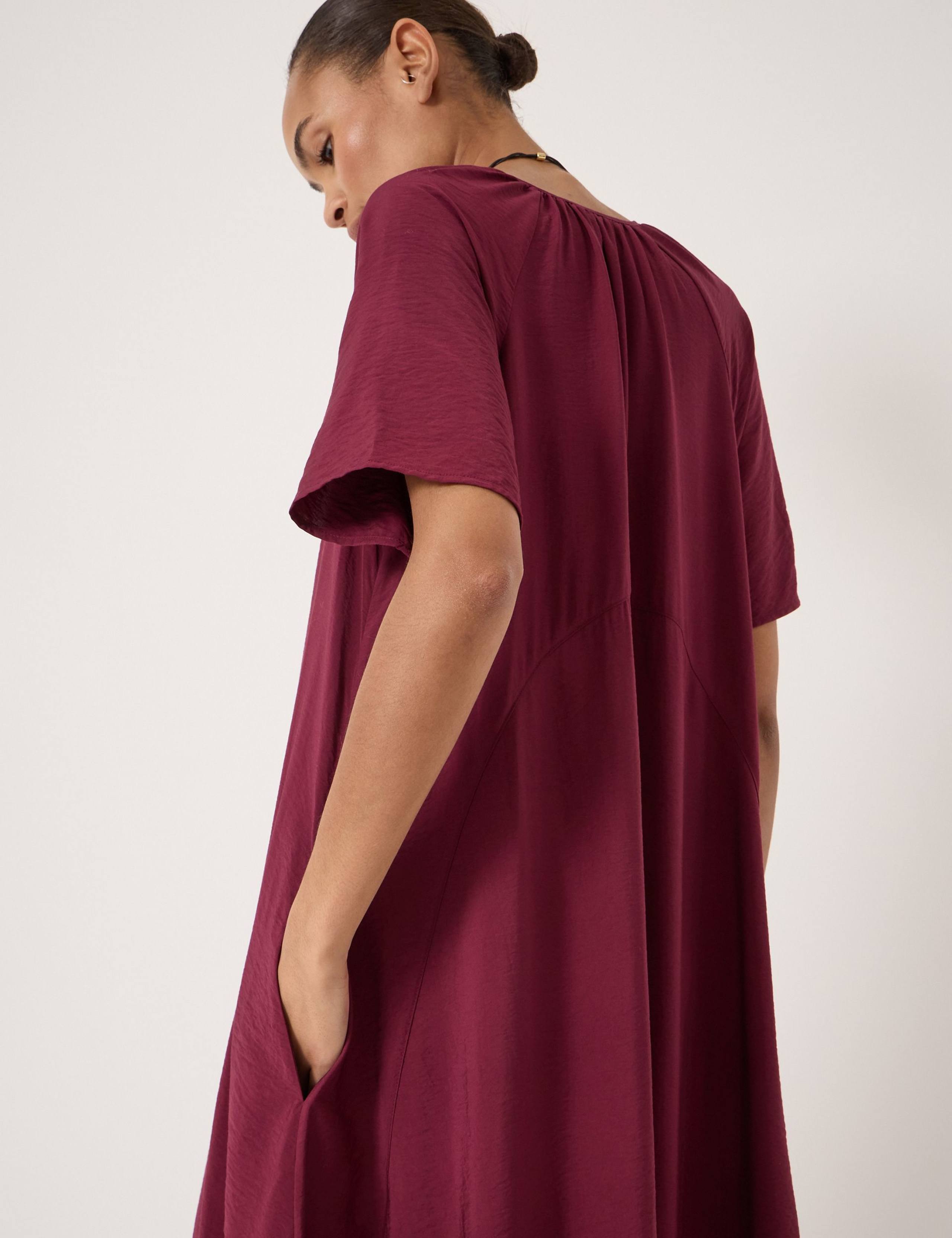 Liddie Tie Neck Midaxi Tea Dress 5 of 5