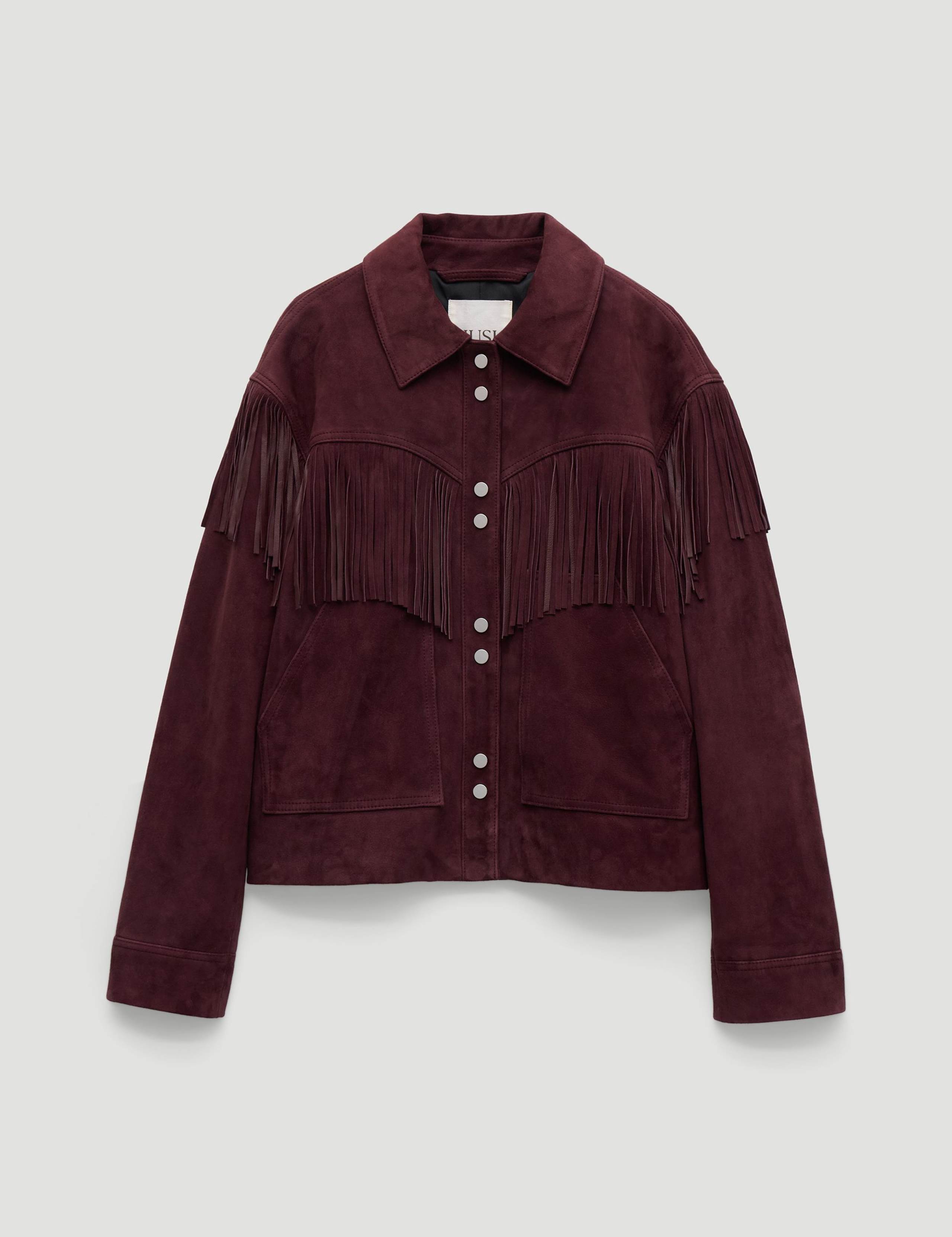 Suede Fringed Jacket 2 of 5