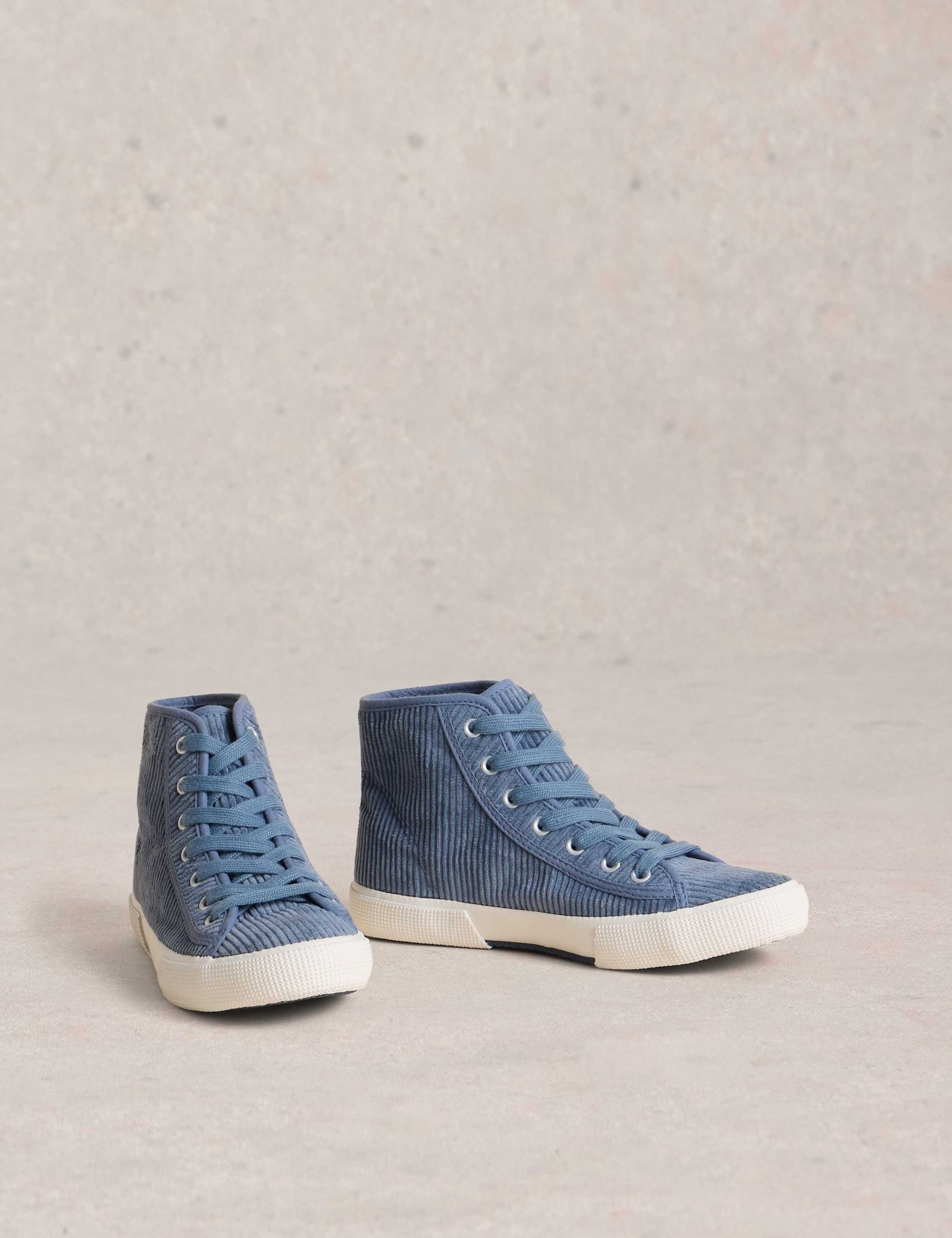 Cord Hi-Top Trainers 4 of 4