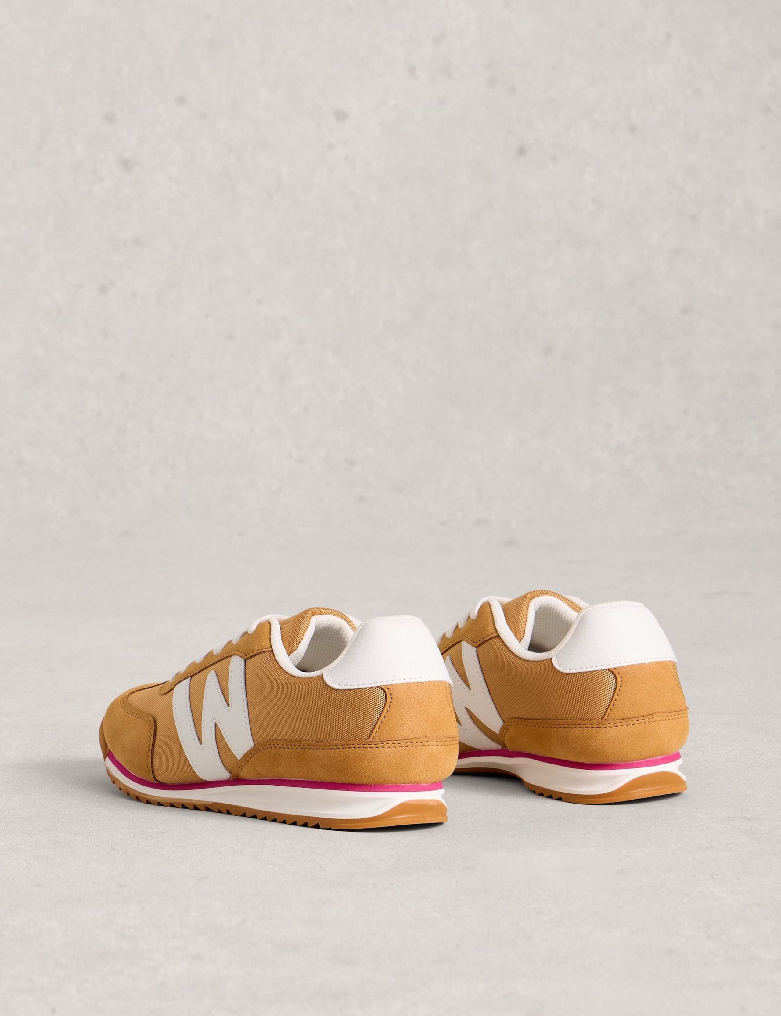 Colour Block Lace Up Trainers 3 of 4