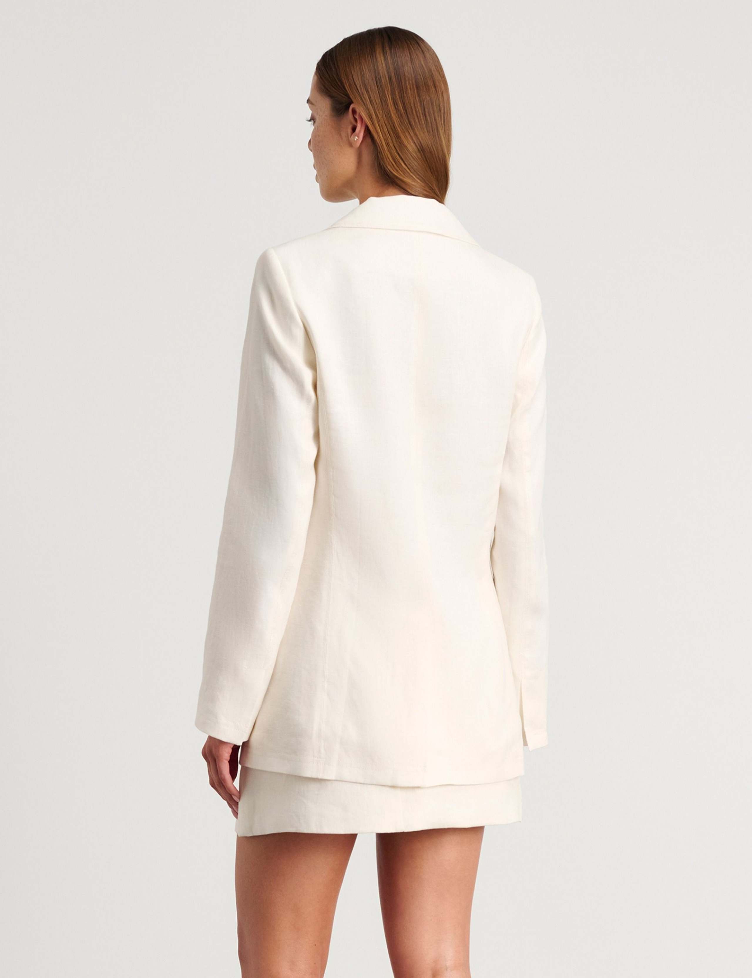 Pure Linen Relaxed Blazer 4 of 5
