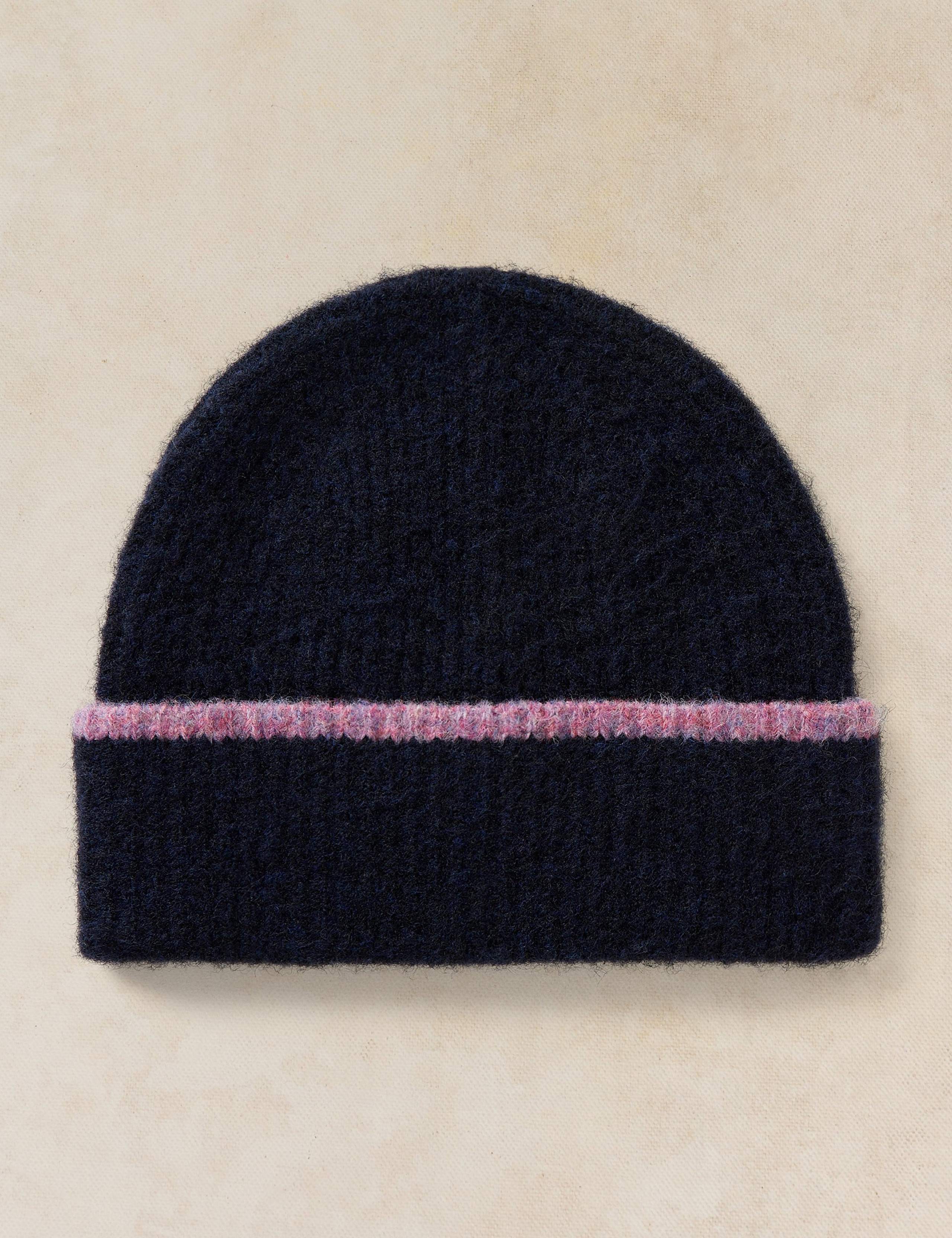 Emma Colour Block Beanie Hat 1 of 2