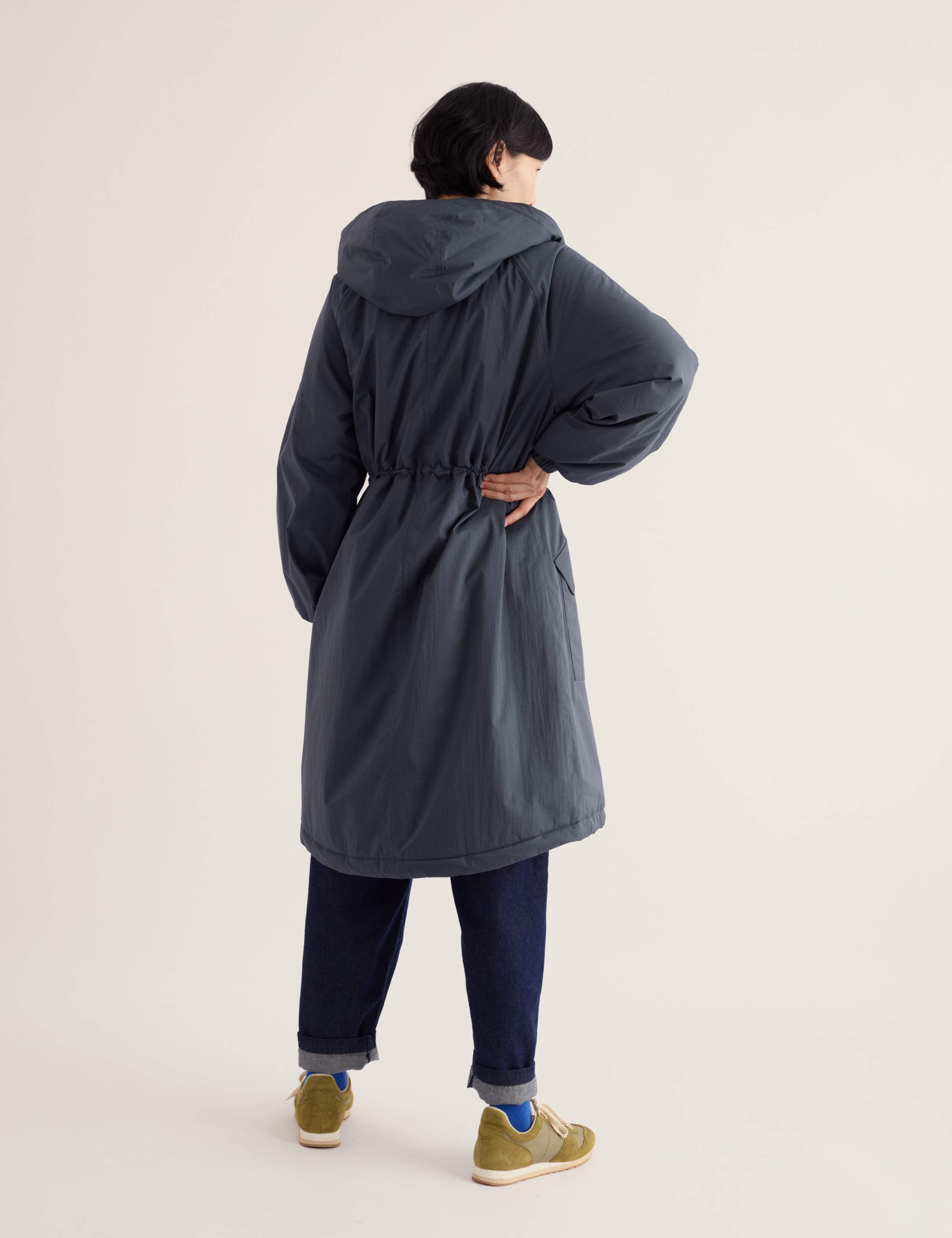 Hooded Longline Parka Coat 4 of 5