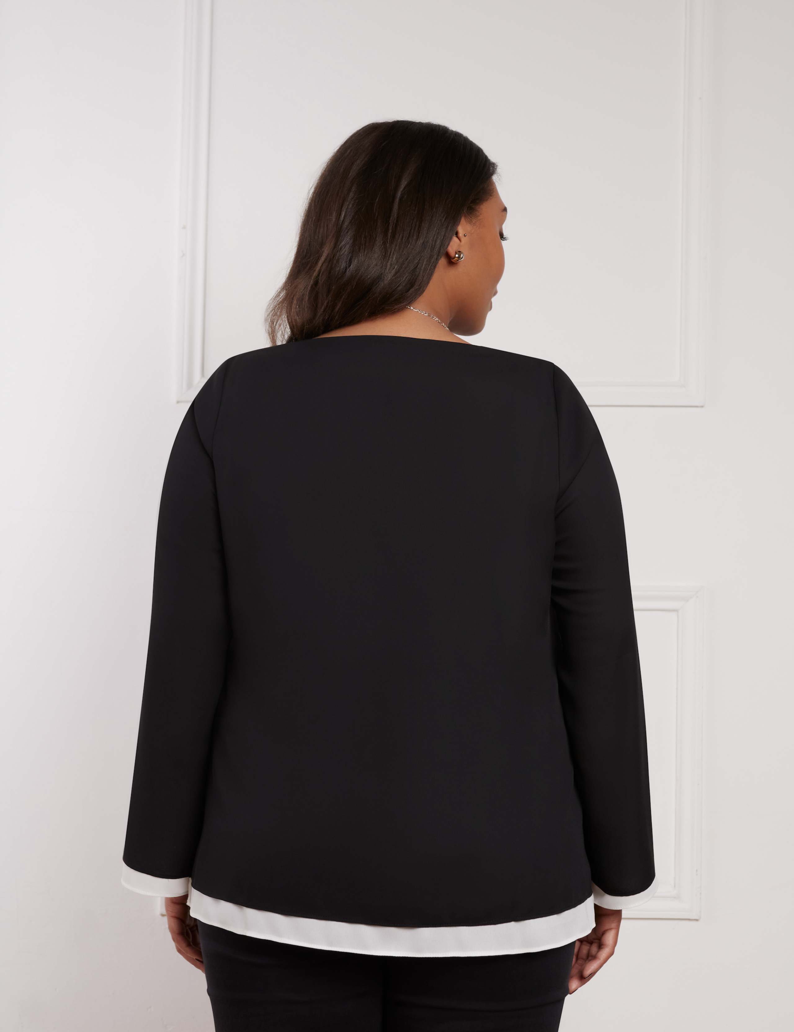 Layered V-Neck Top 2 of 3