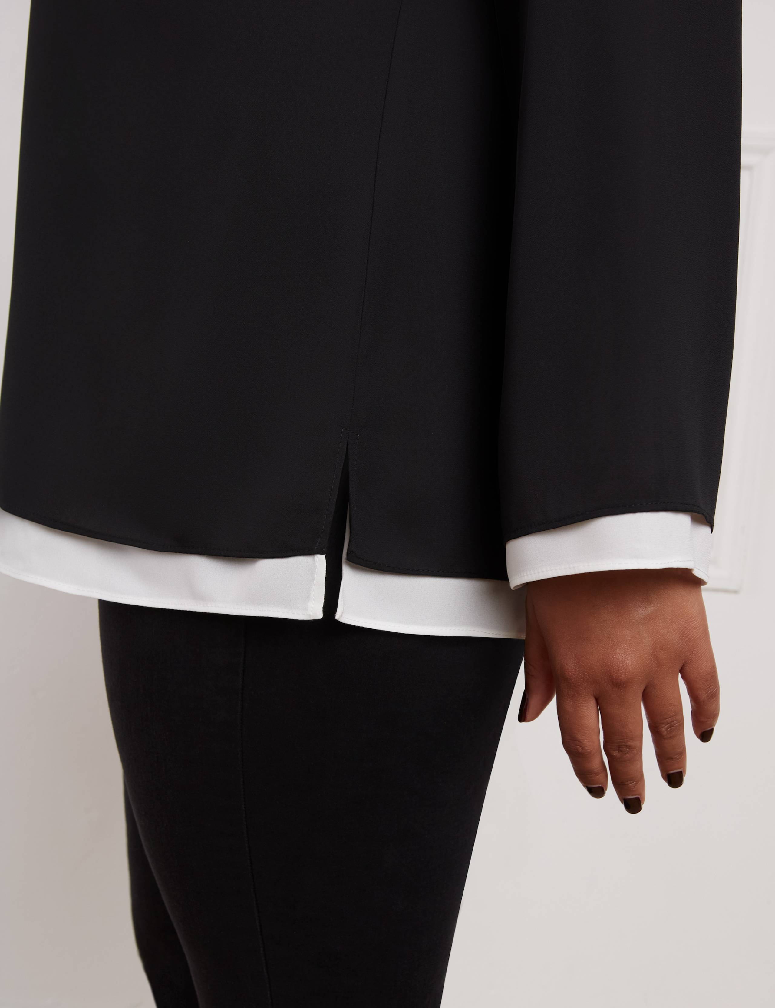 Layered V-Neck Top 3 of 3