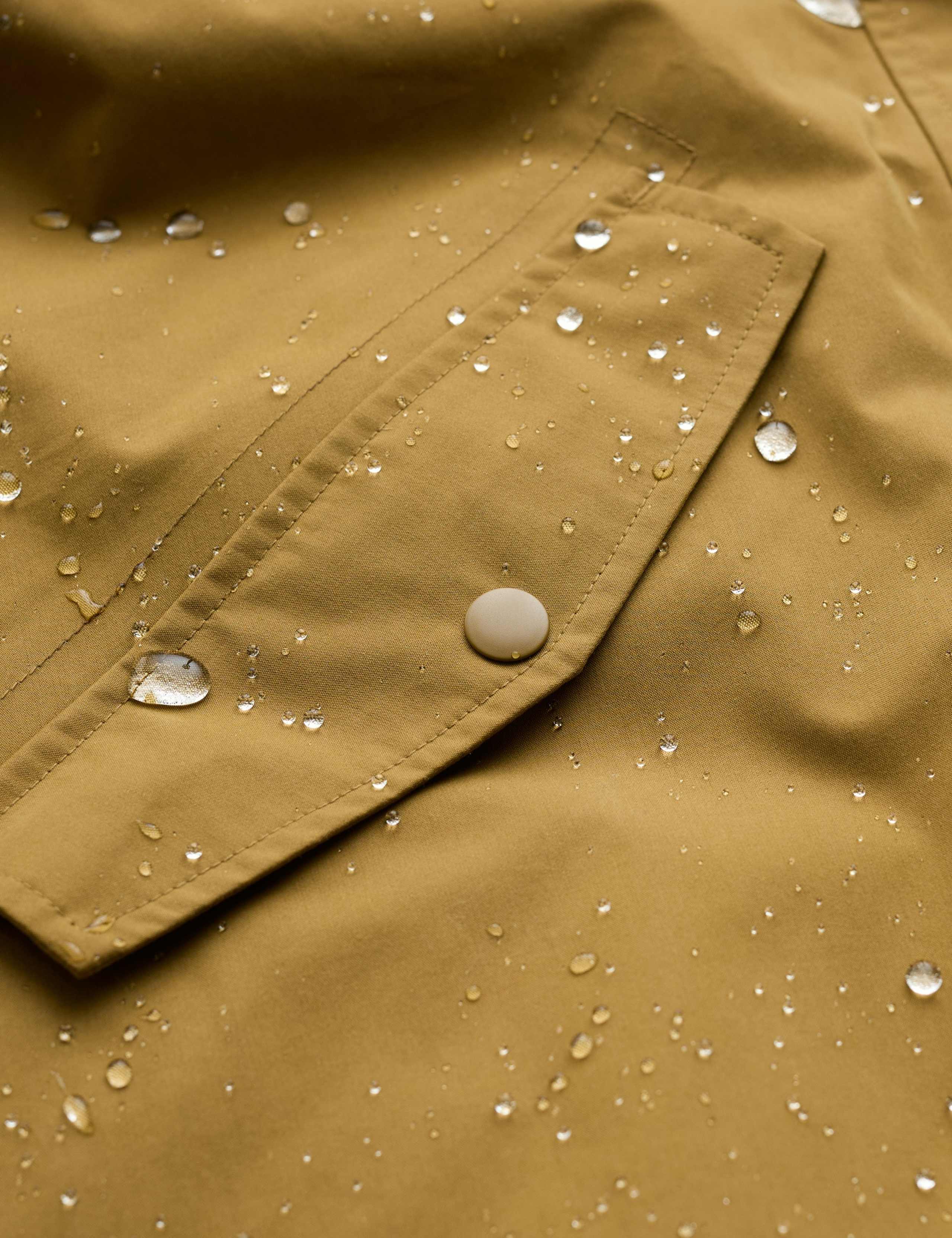 Cotton Rich Waterproof Hooded Raincoat 5 of 5