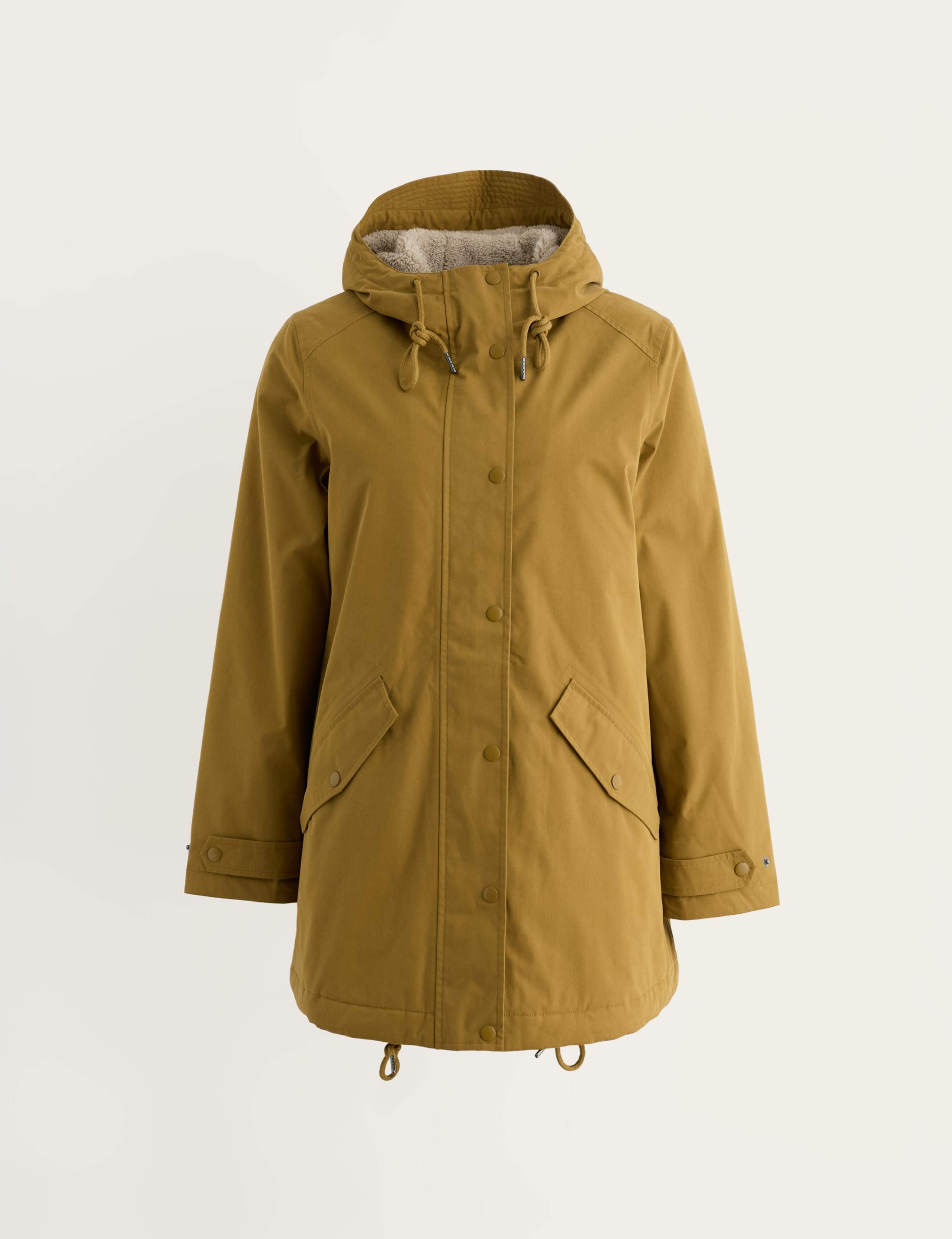 Cotton Rich Waterproof Hooded Raincoat 2 of 5