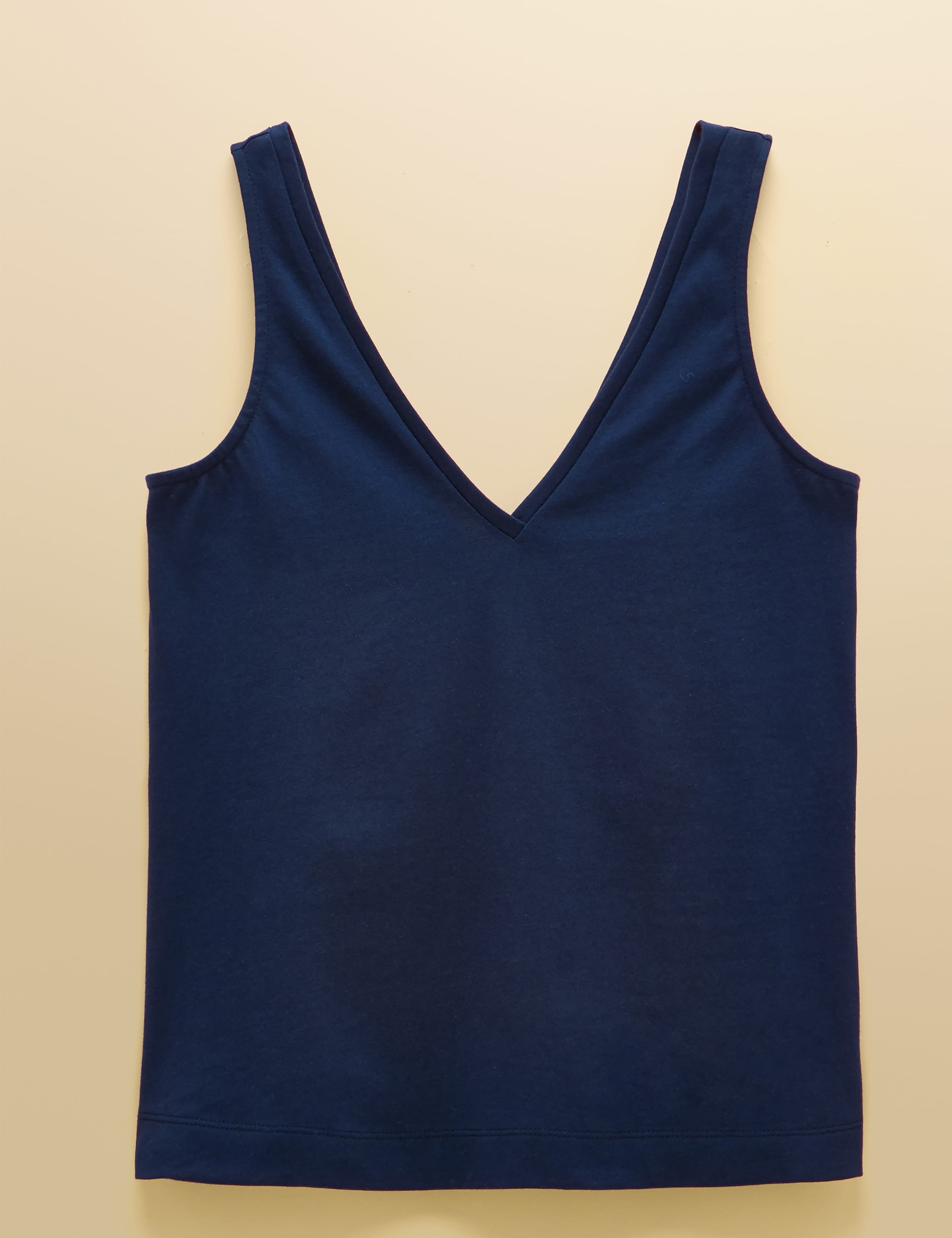 Jersey V-Neck Relaxed Vest Top 2 of 7