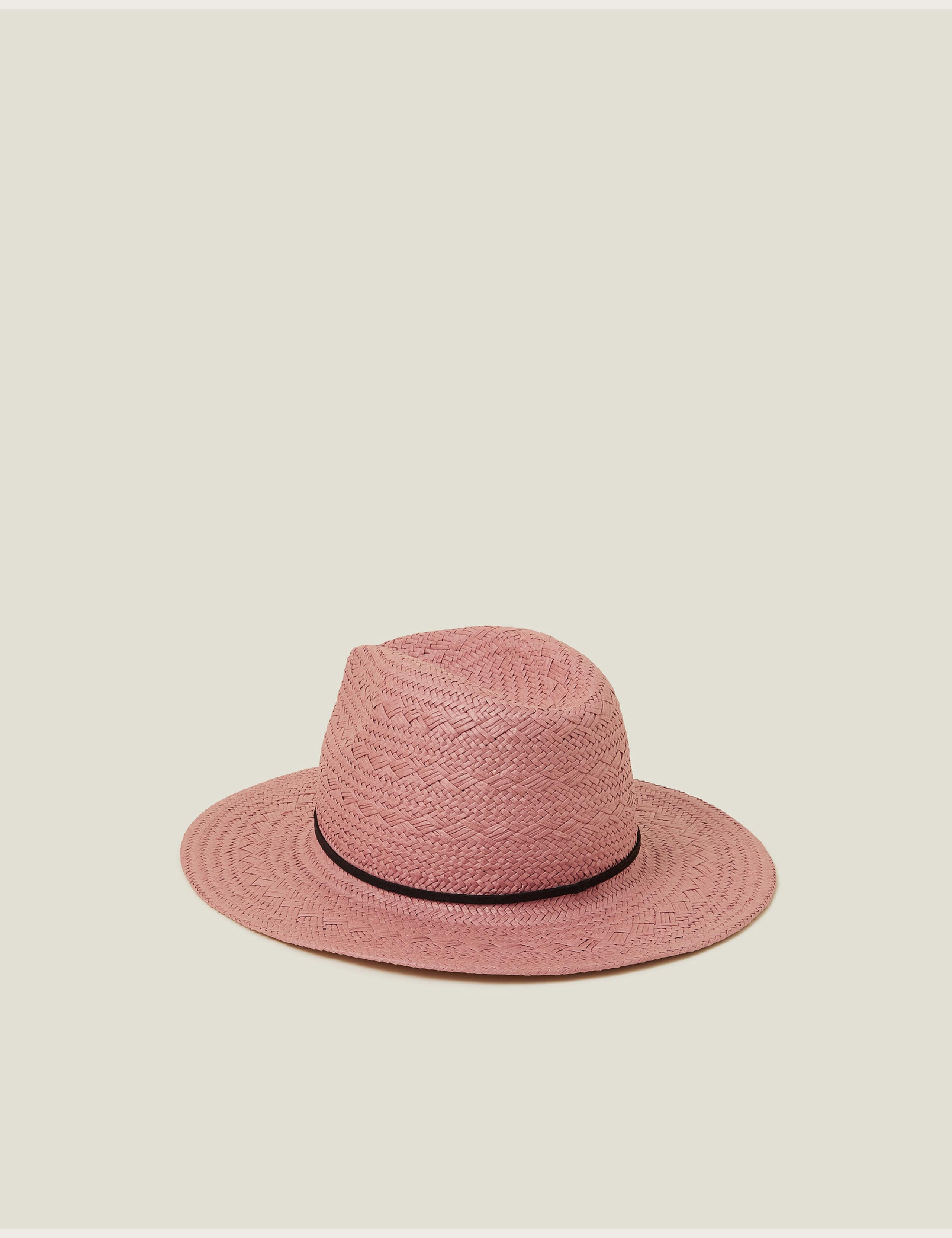 Straw Fedora Hat 2 of 3