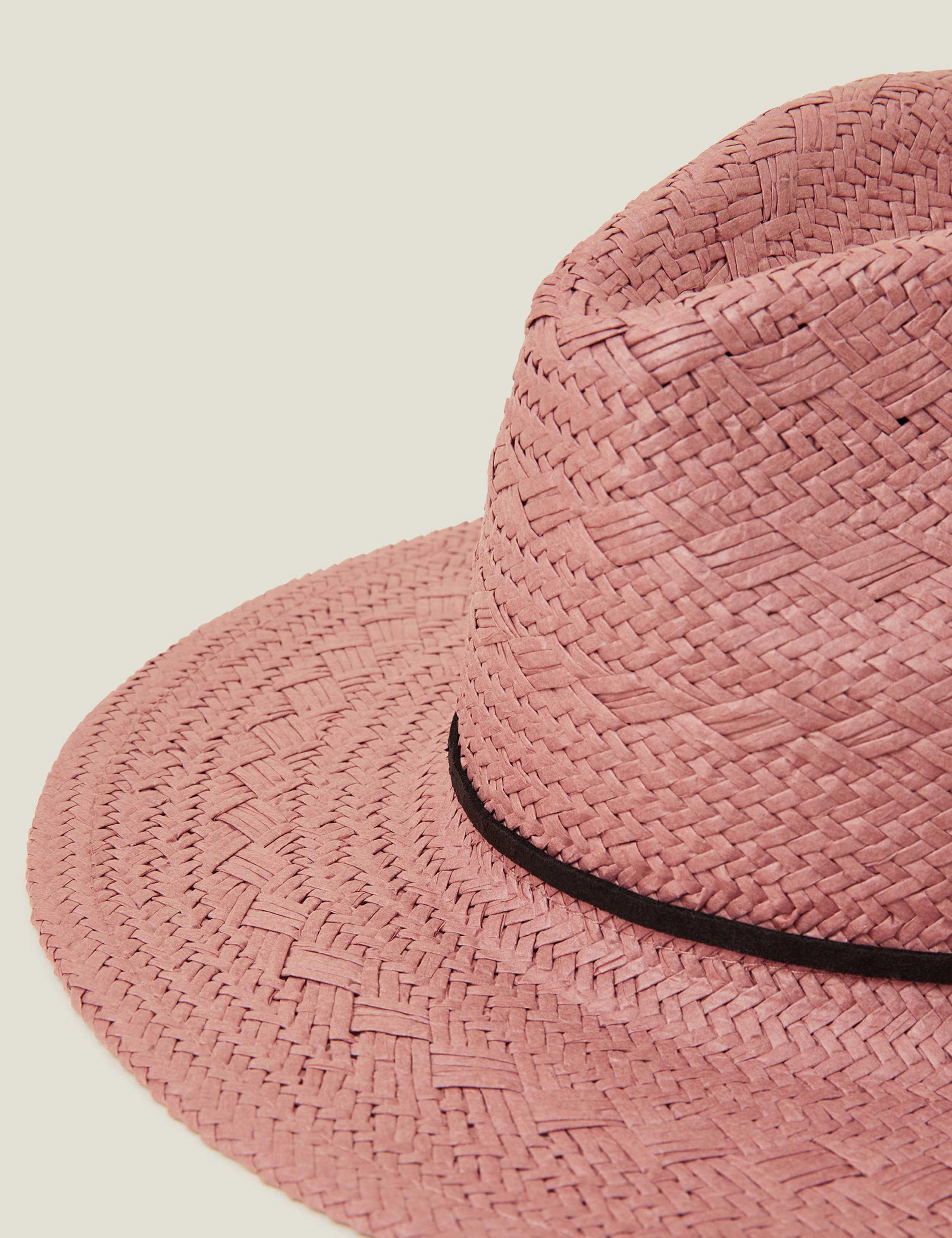 Straw Fedora Hat 3 of 3