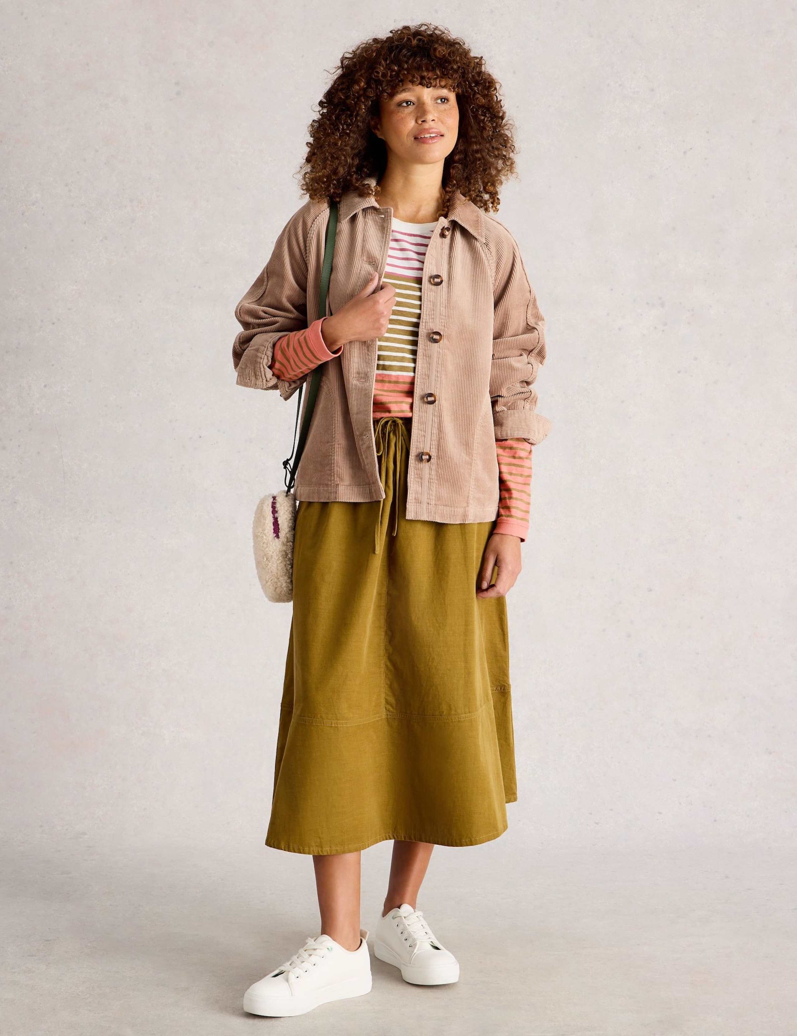 Pure Cotton Striped Crew Neck Top 6 of 6