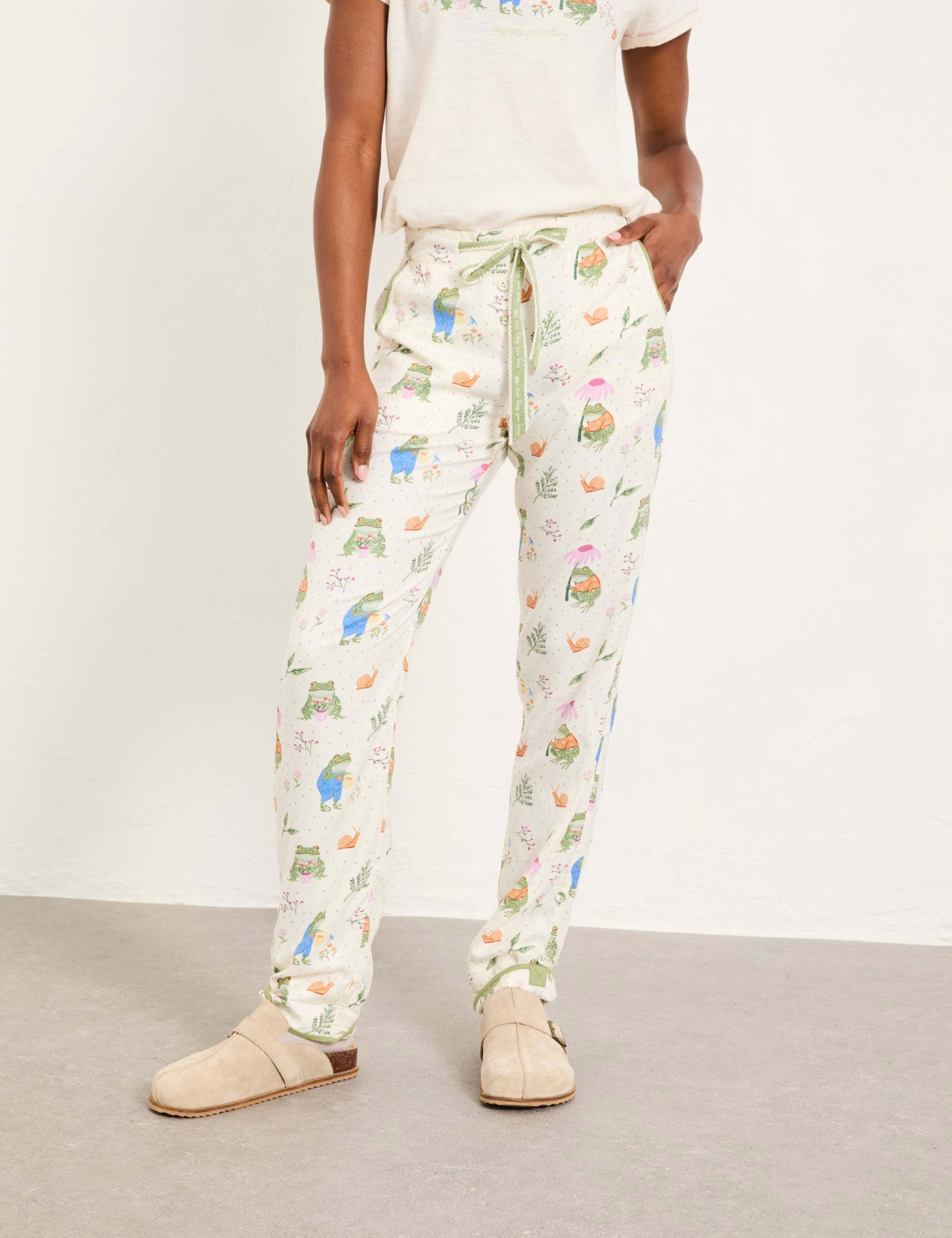 Frog Print Pyjama Bottoms 3 of 6