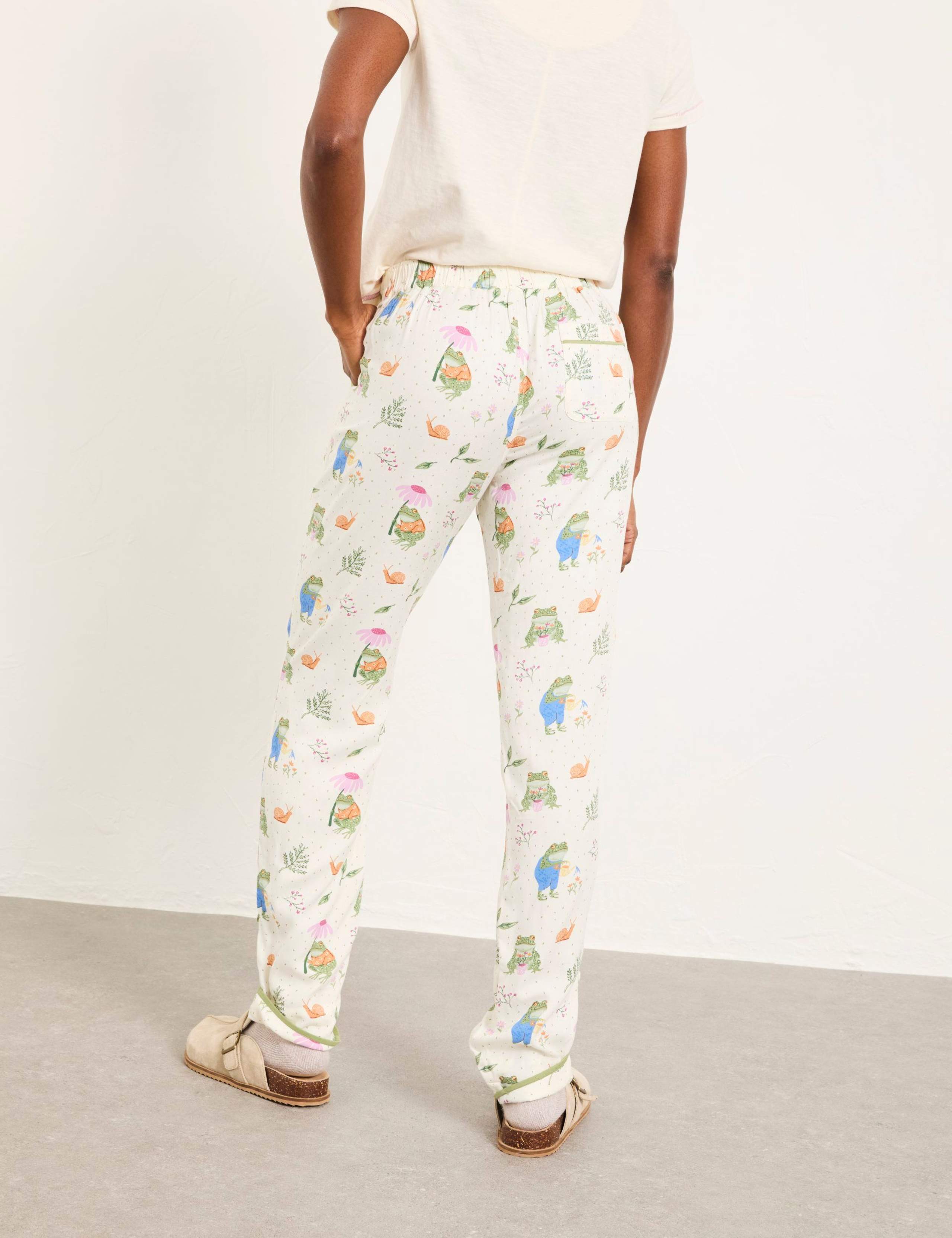 Frog Print Pyjama Bottoms 4 of 6