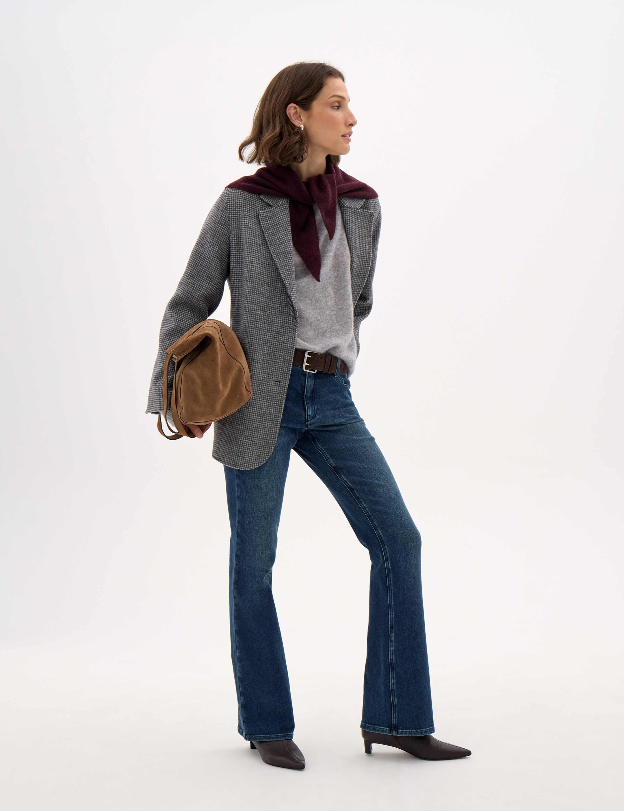 Mid Rise Bootcut Fit Cotton Jeans 4 of 5