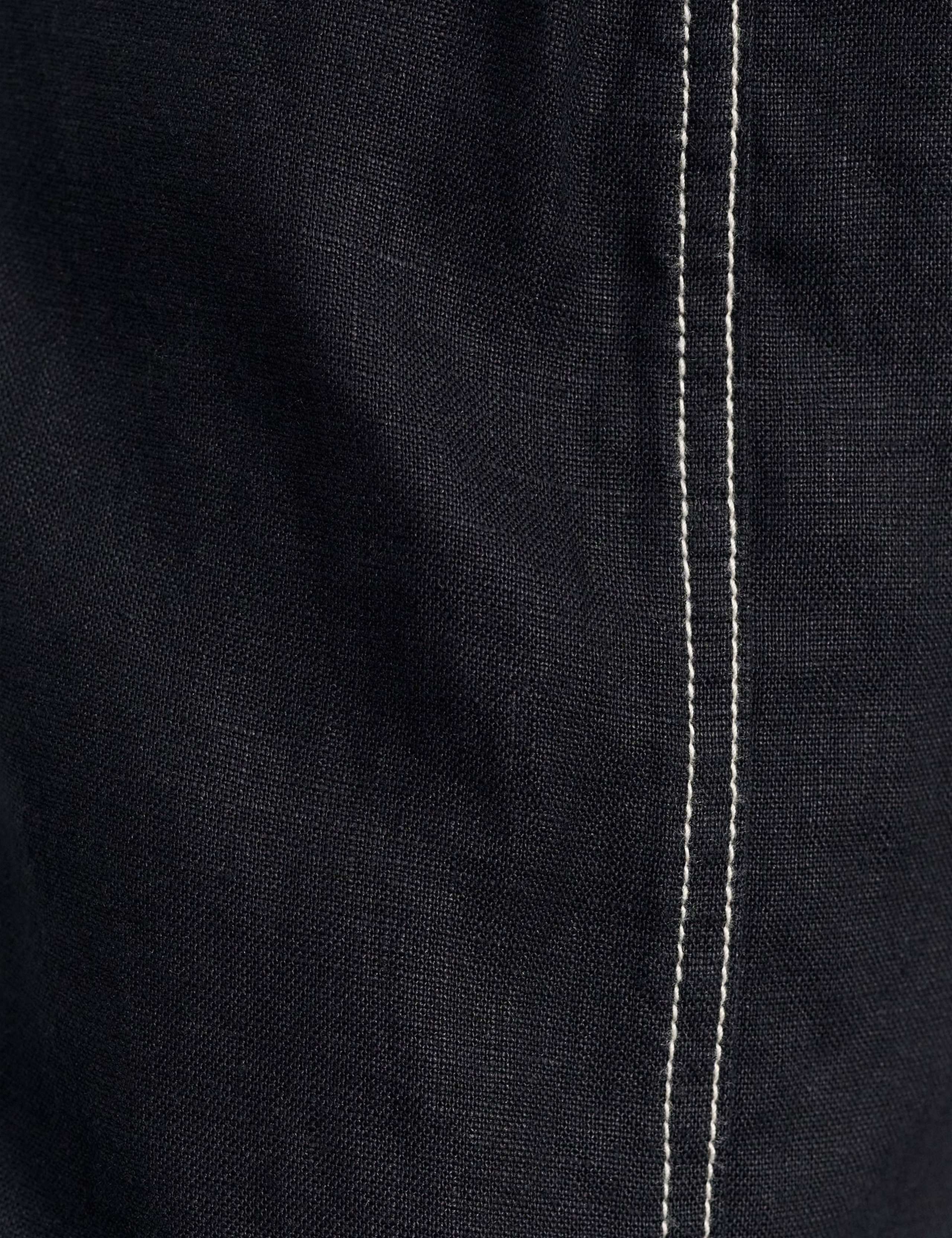 Pure Linen Cargo Pull On Trousers 6 of 6