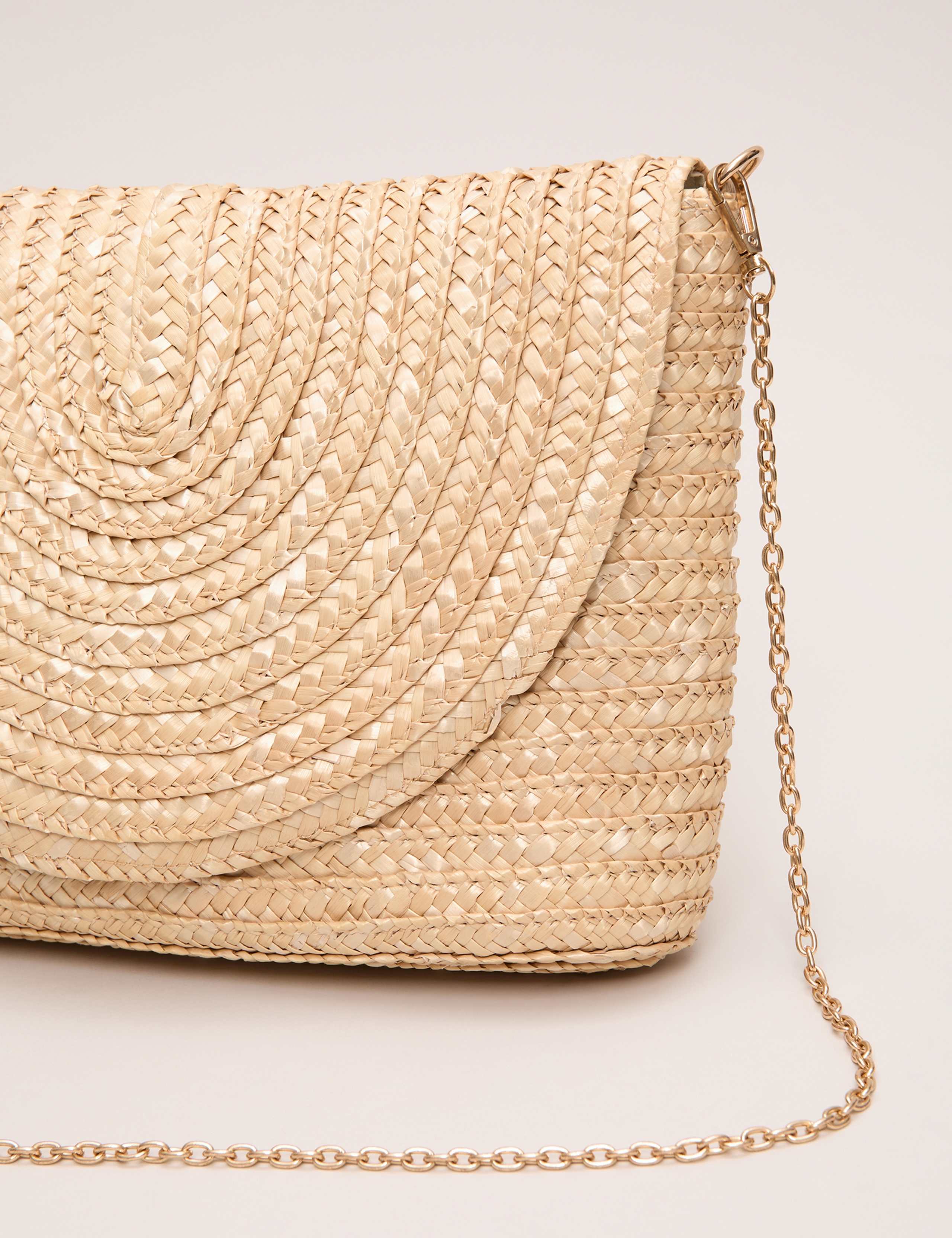 Straw Clutch Bag 2 of 5