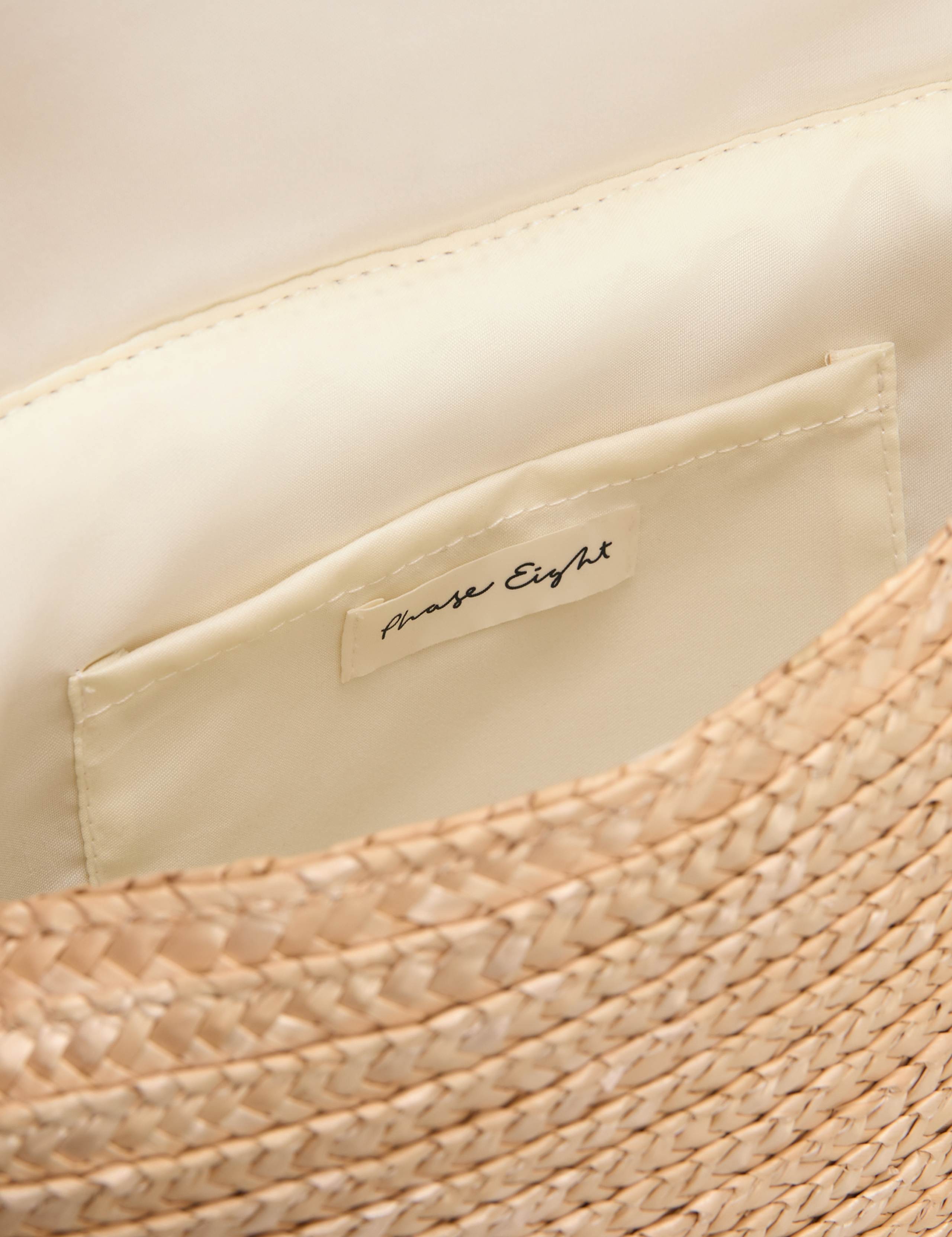 Straw Clutch Bag 3 of 5