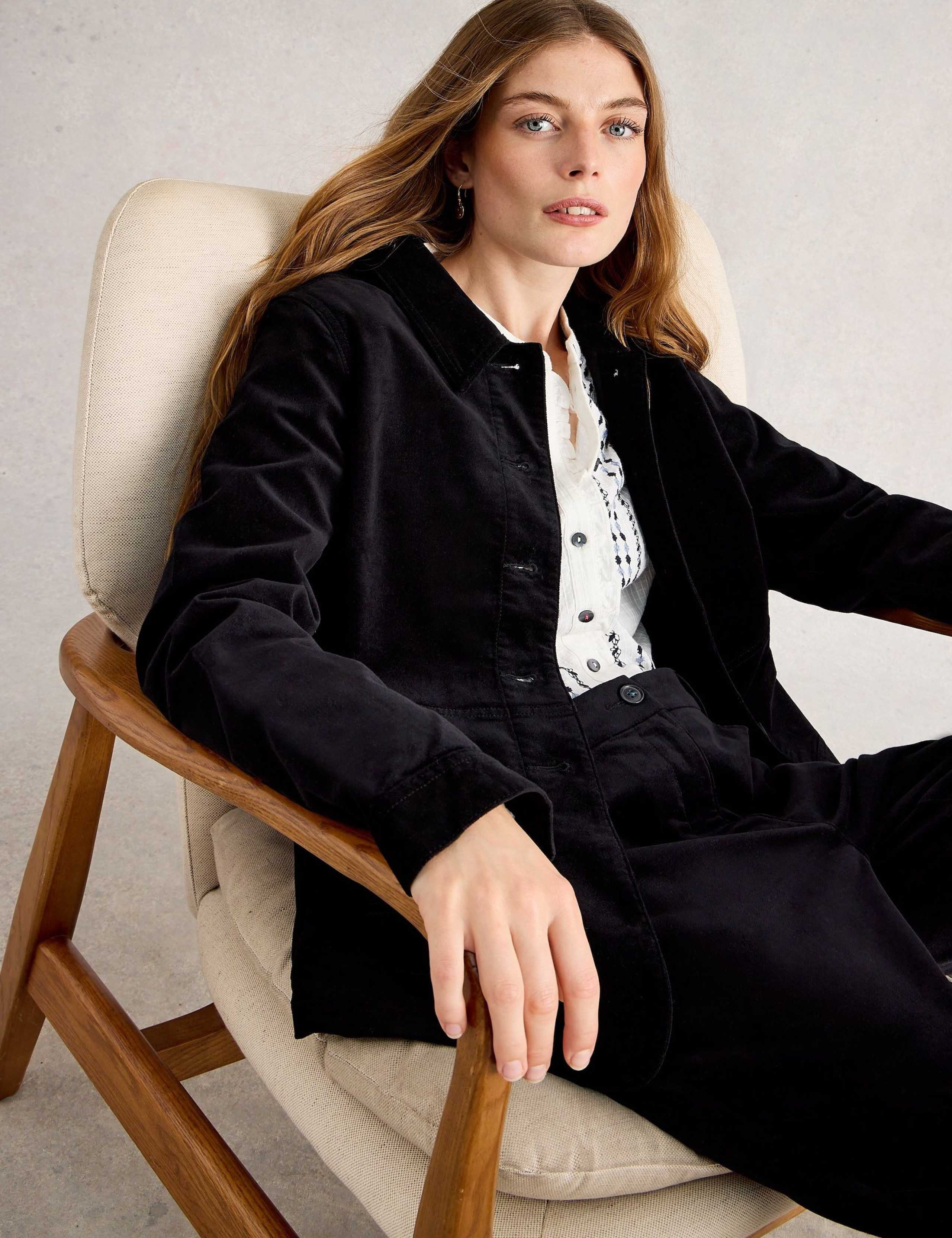Cotton Rich Velvet Jacket 5 of 6