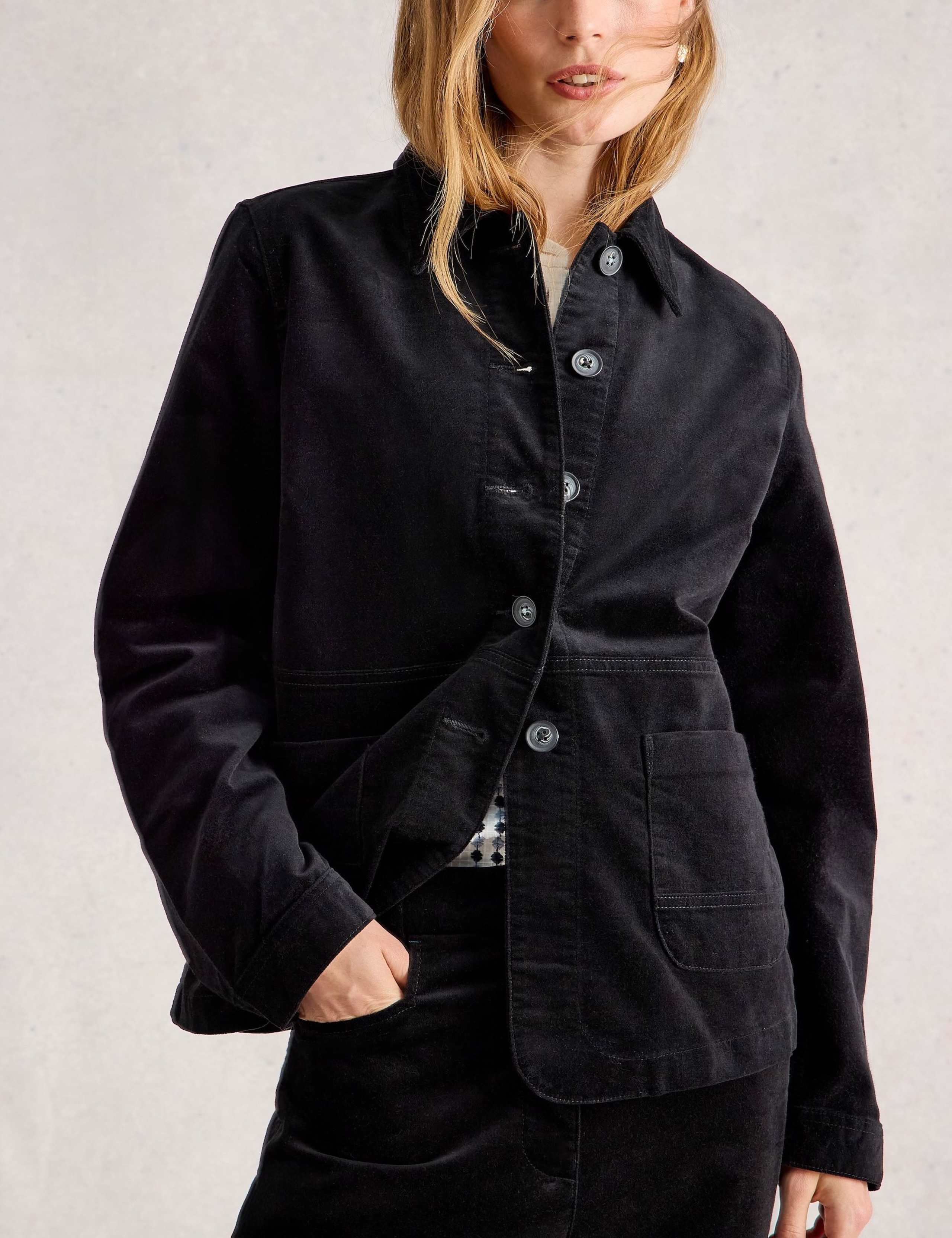 Cotton Rich Velvet Jacket 6 of 6