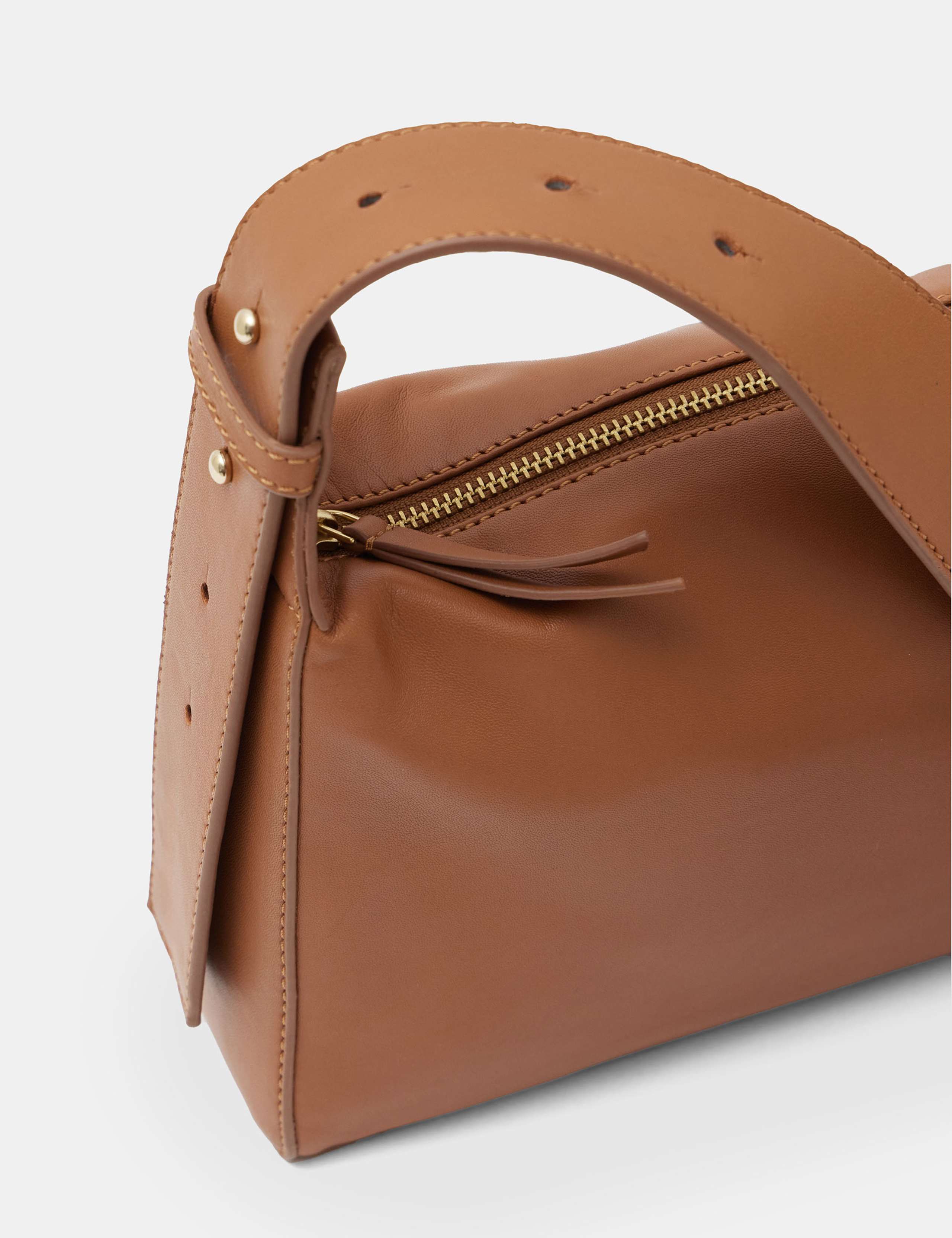 Leather Cross Body Bag 2 of 5
