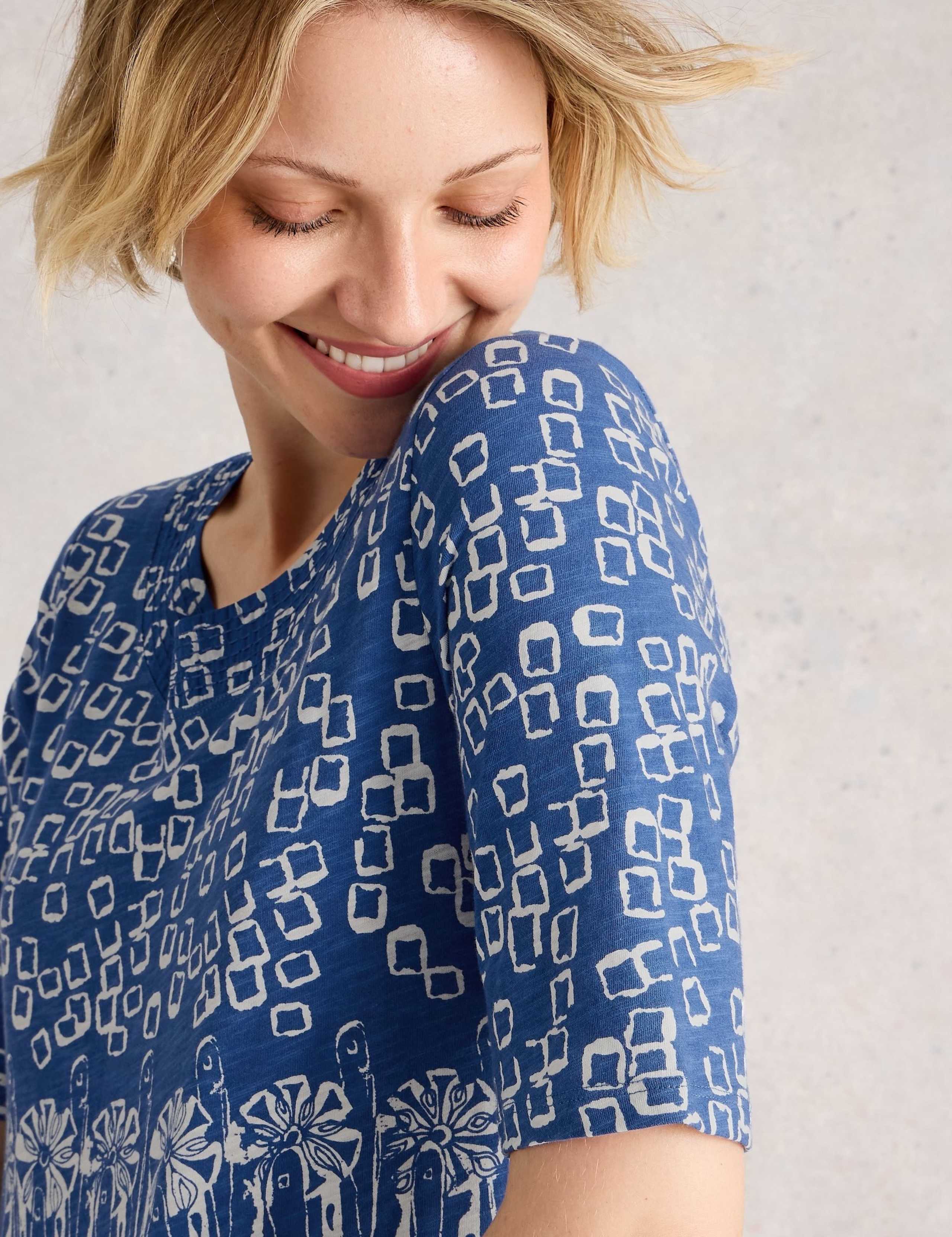Pure Cotton Printed T-Shirt 6 of 6