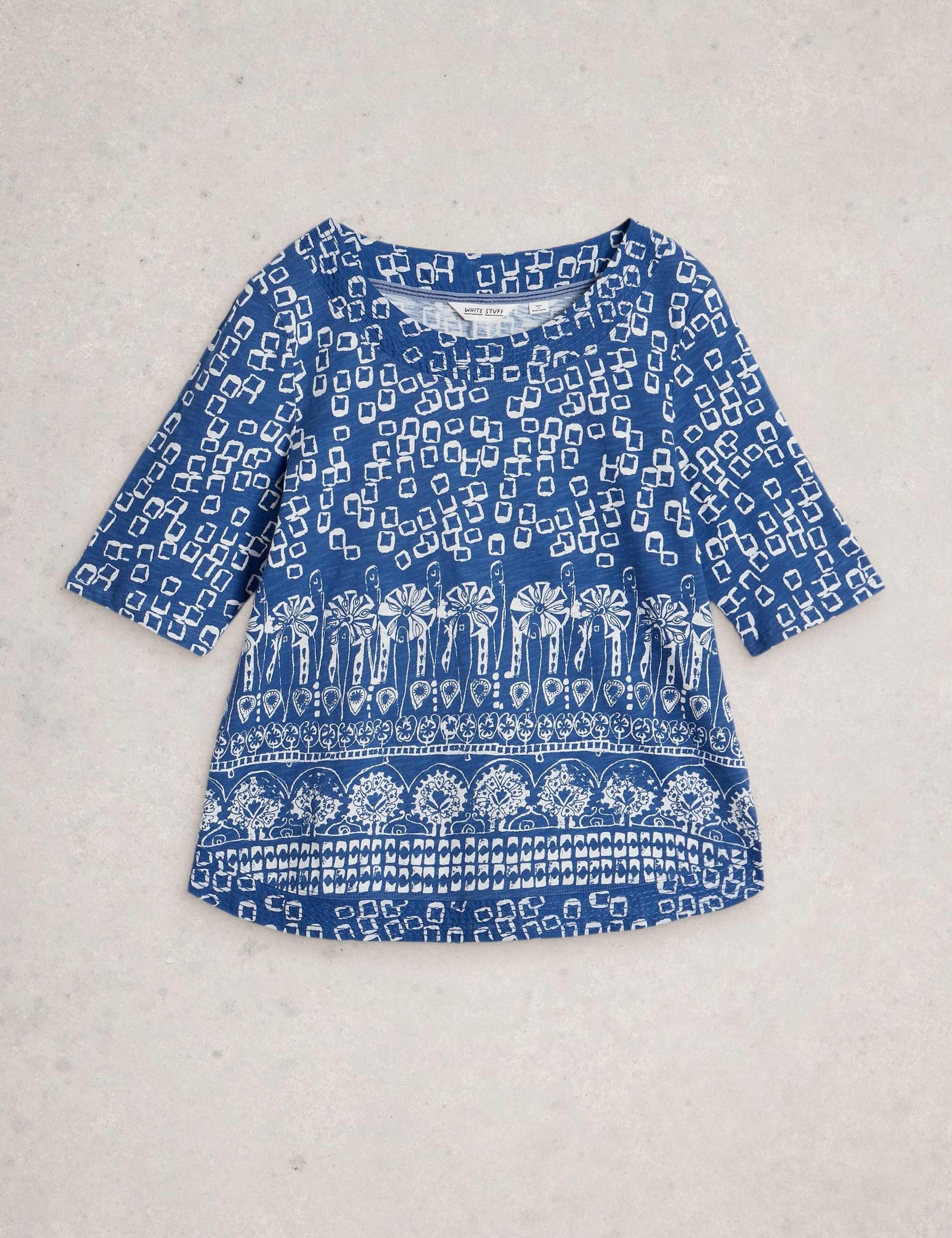 Pure Cotton Printed T-Shirt 2 of 6