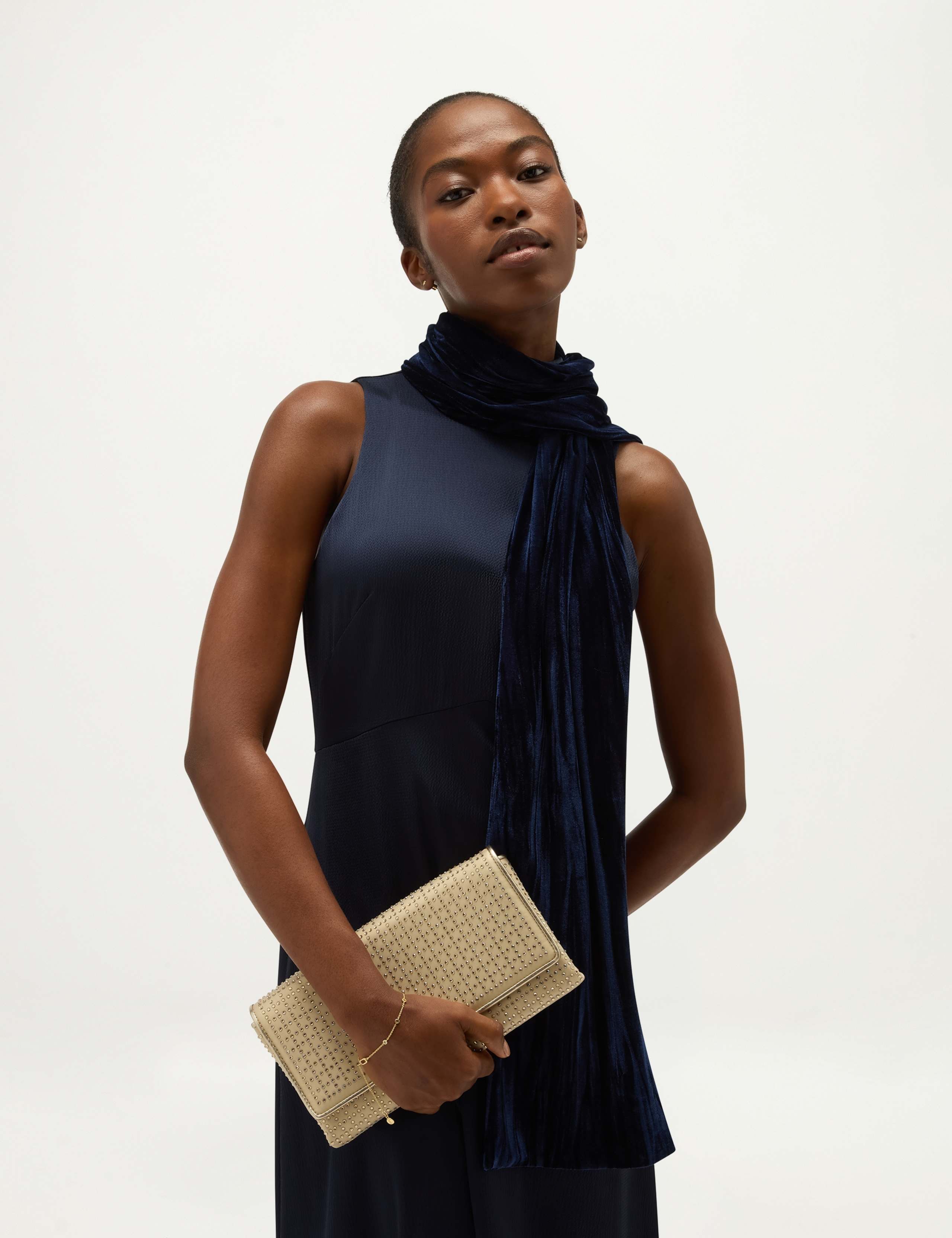 Velvet Scarf 1 of 4