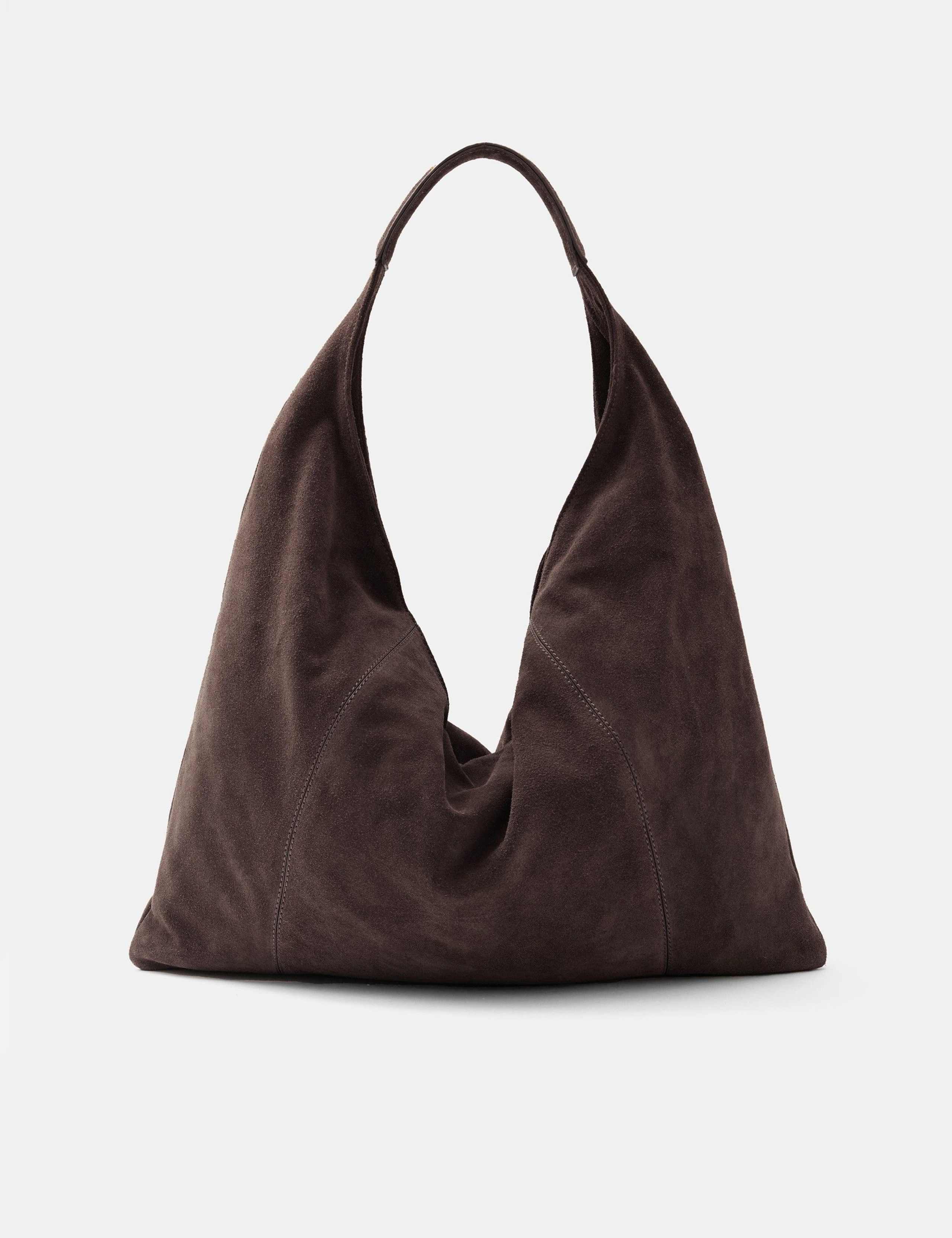 Suede Tote Bag 2 of 5