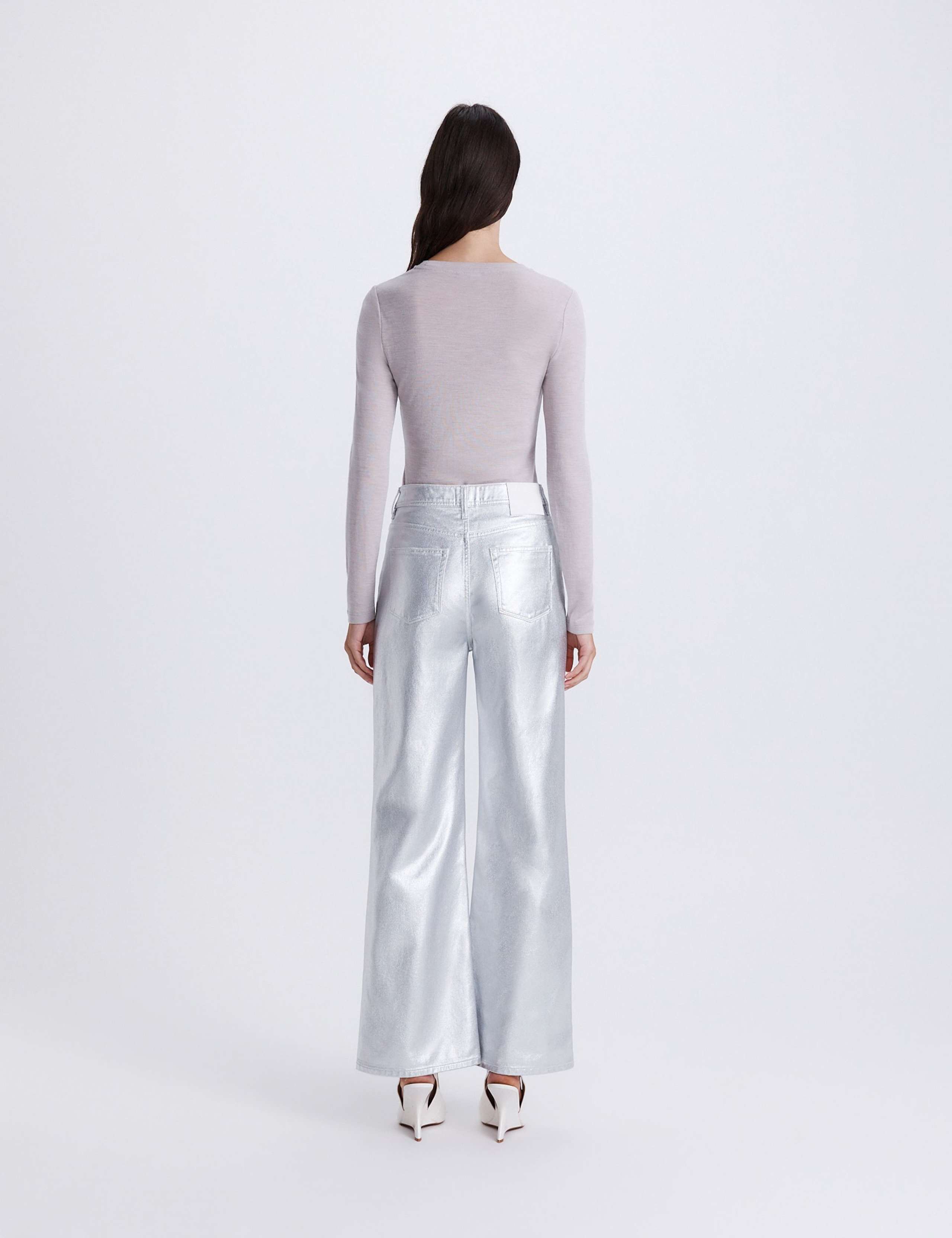 High Waisted Wide Leg Jeans 4 of 8