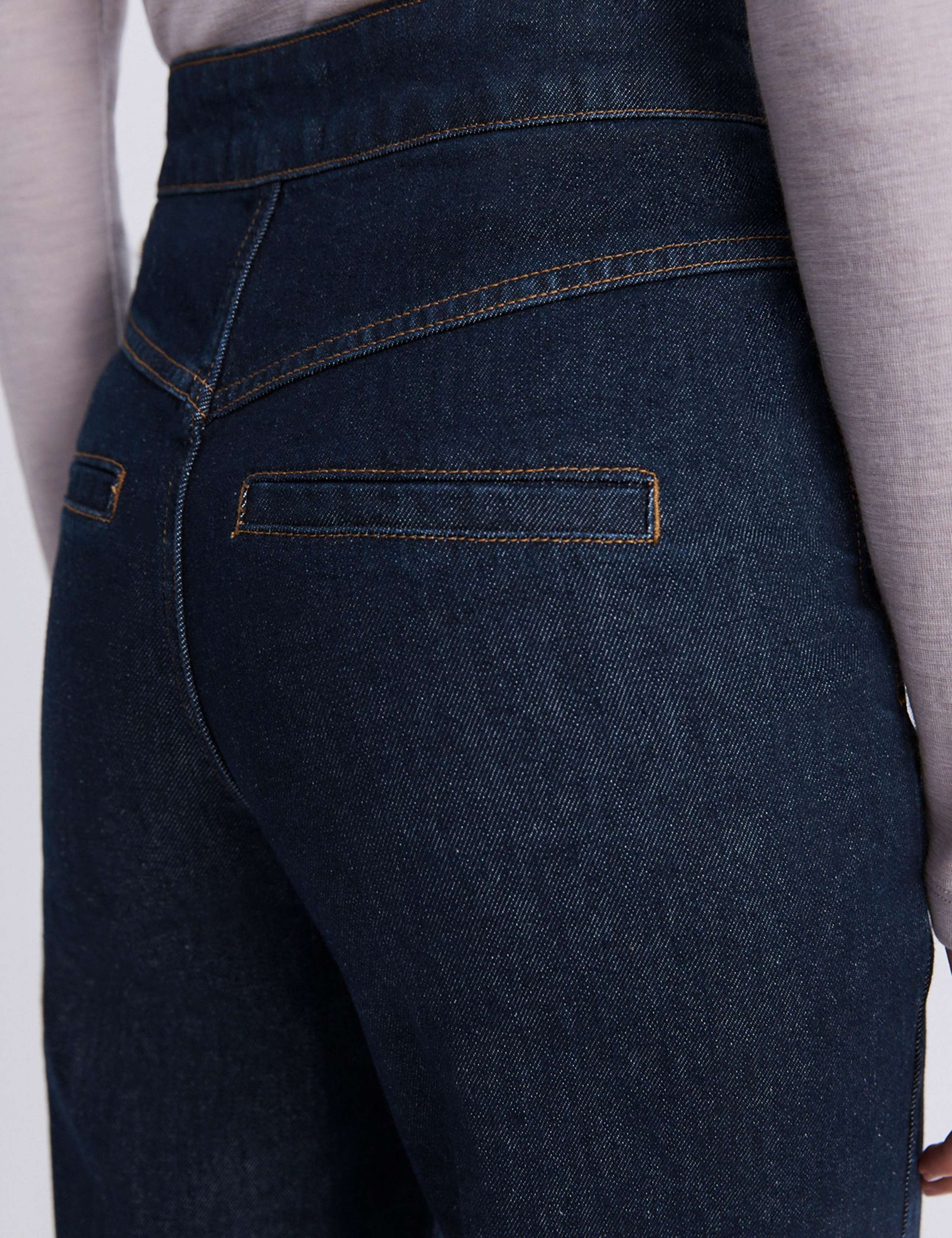 Cotton Rich Wide Leg Ankle Grazer Jeans 7 of 7