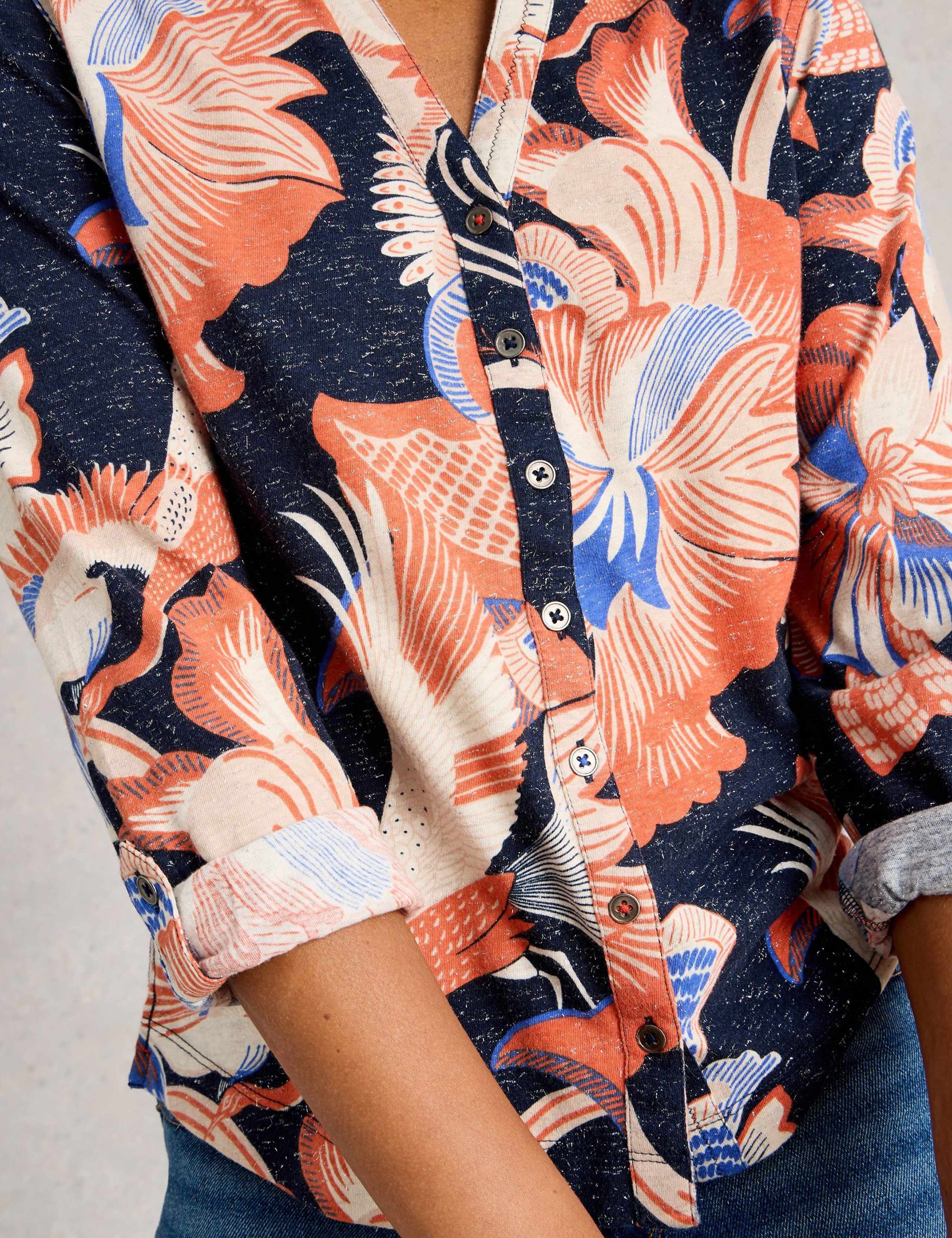 Cotton Rich Printed Shirt 4 of 6