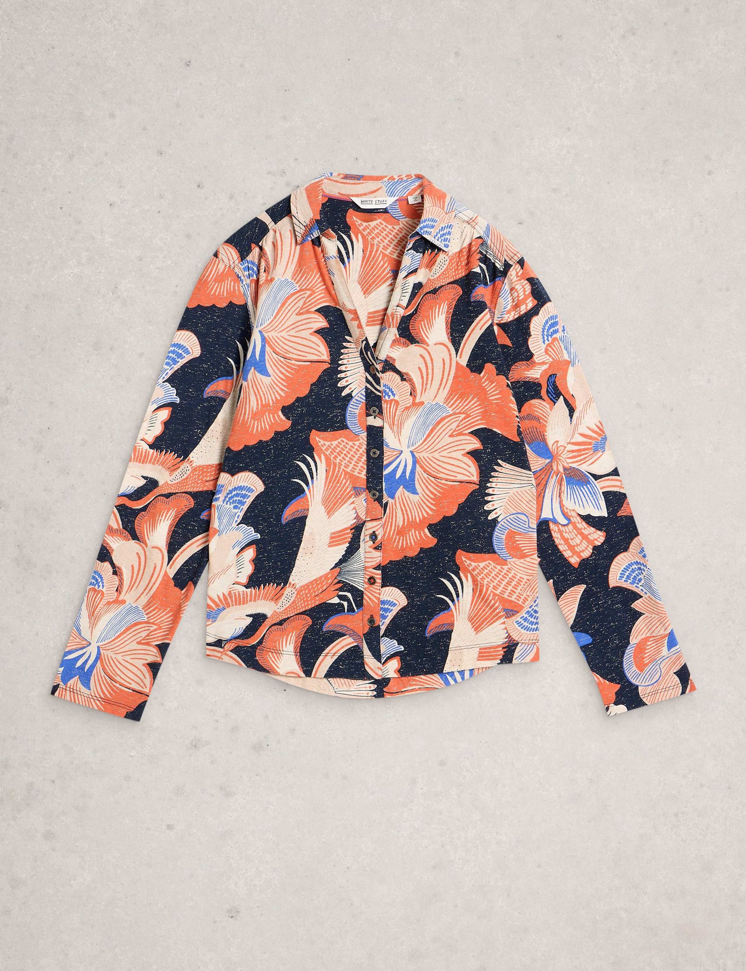 Cotton Rich Printed Shirt 2 of 6