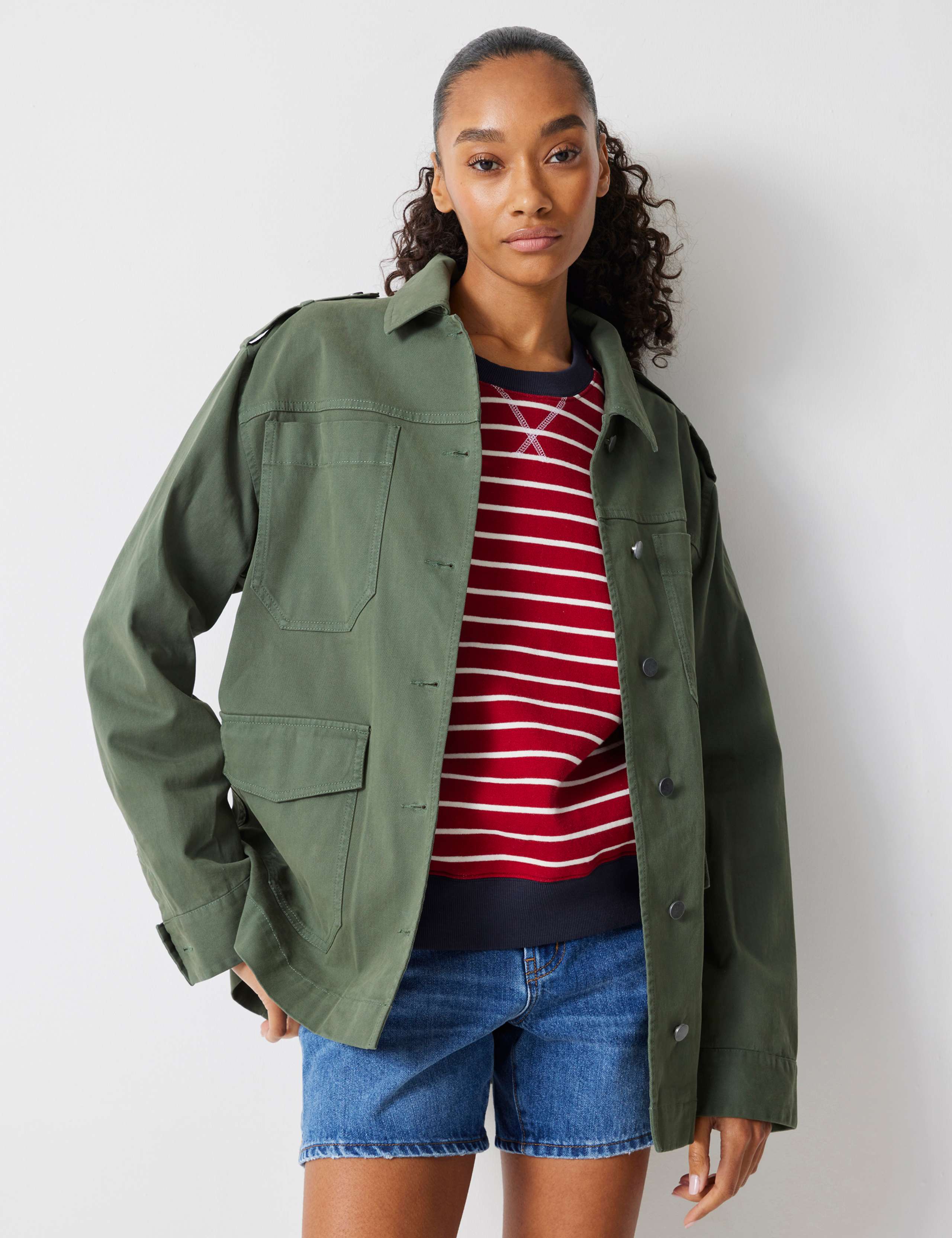 Cotton Rich Oversized Utility Jacket 5 of 6