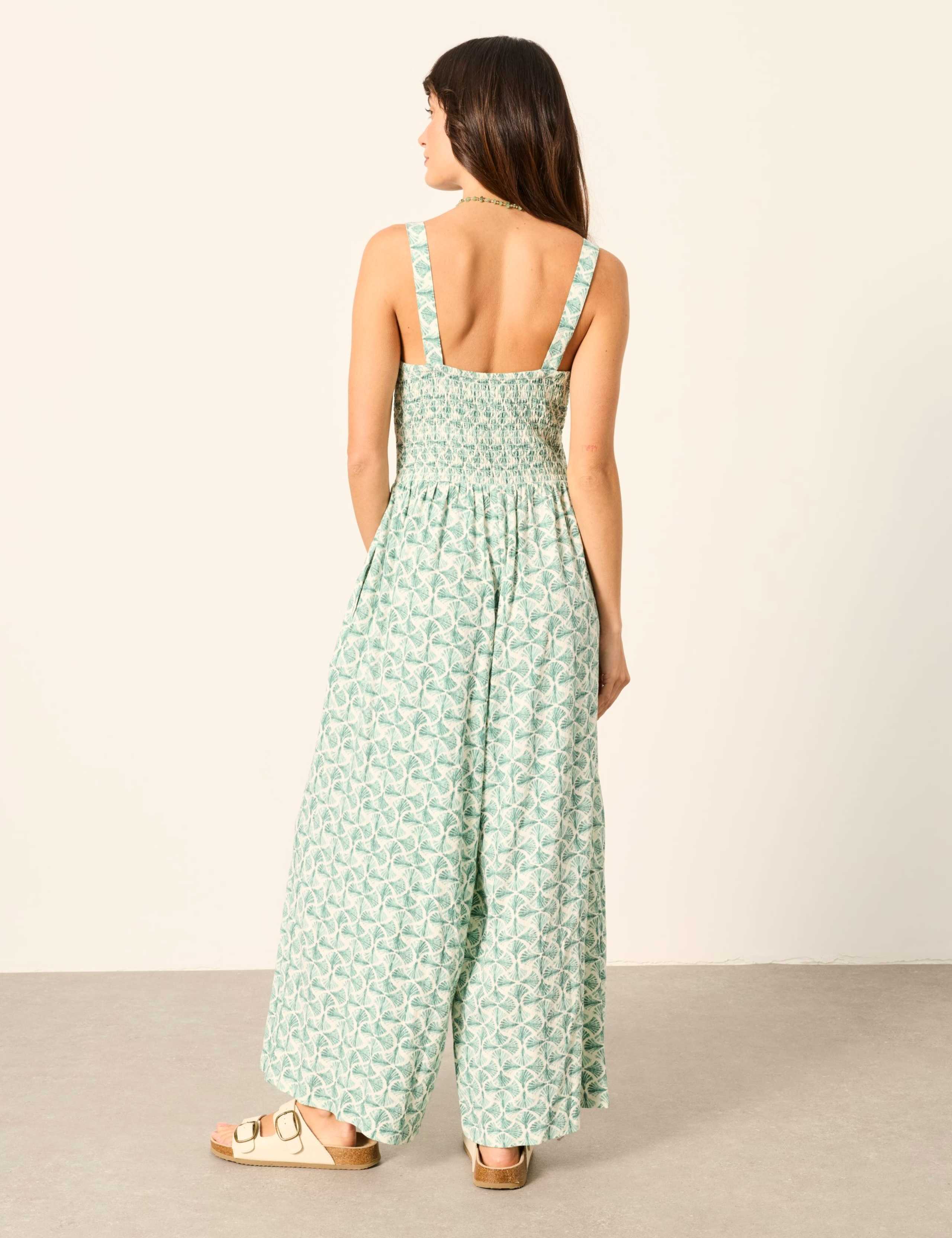 Geometric Wide Leg Jumpsuit 3 of 6