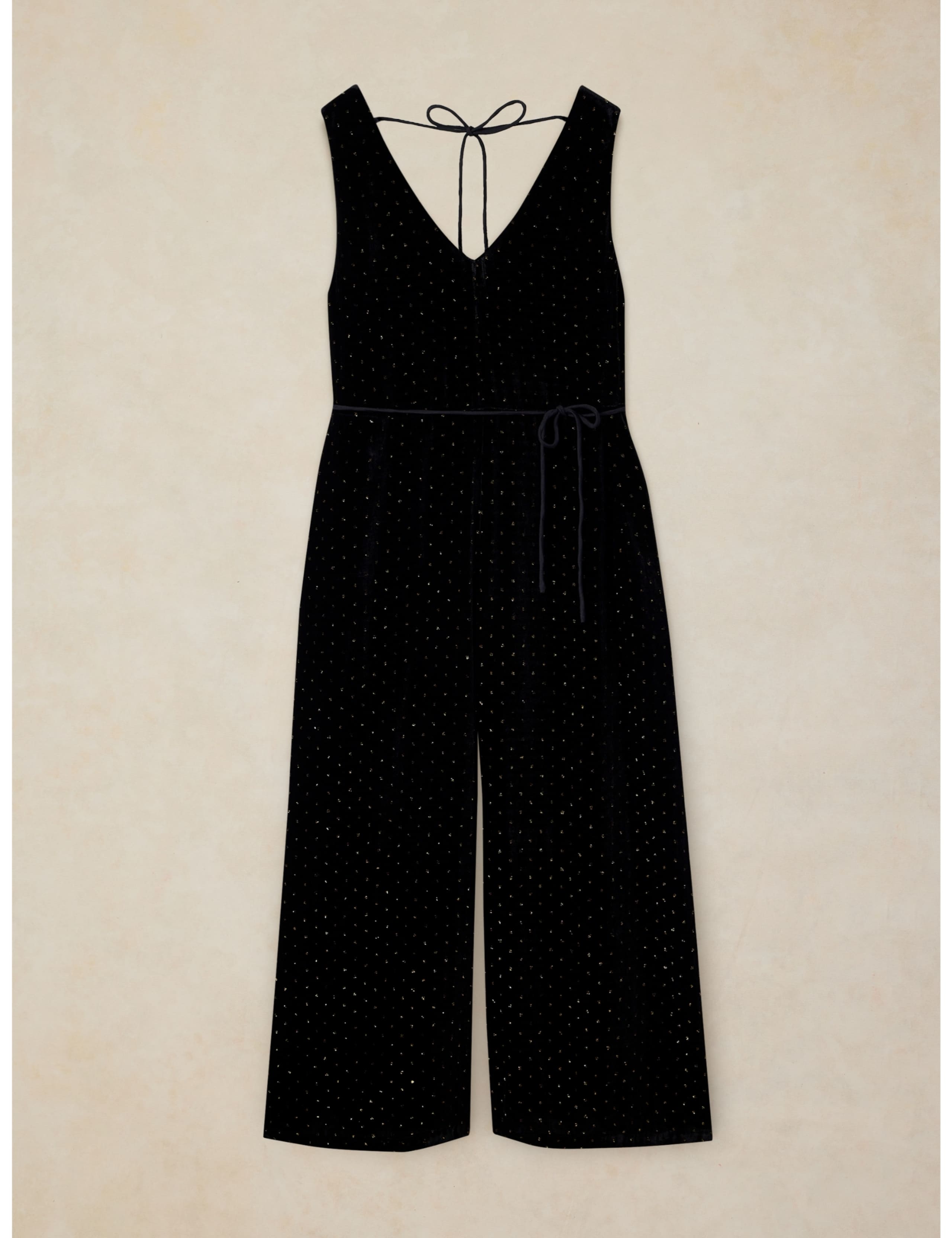 Poppy Velvet Short Sleeve Jumpsuit 2 of 6