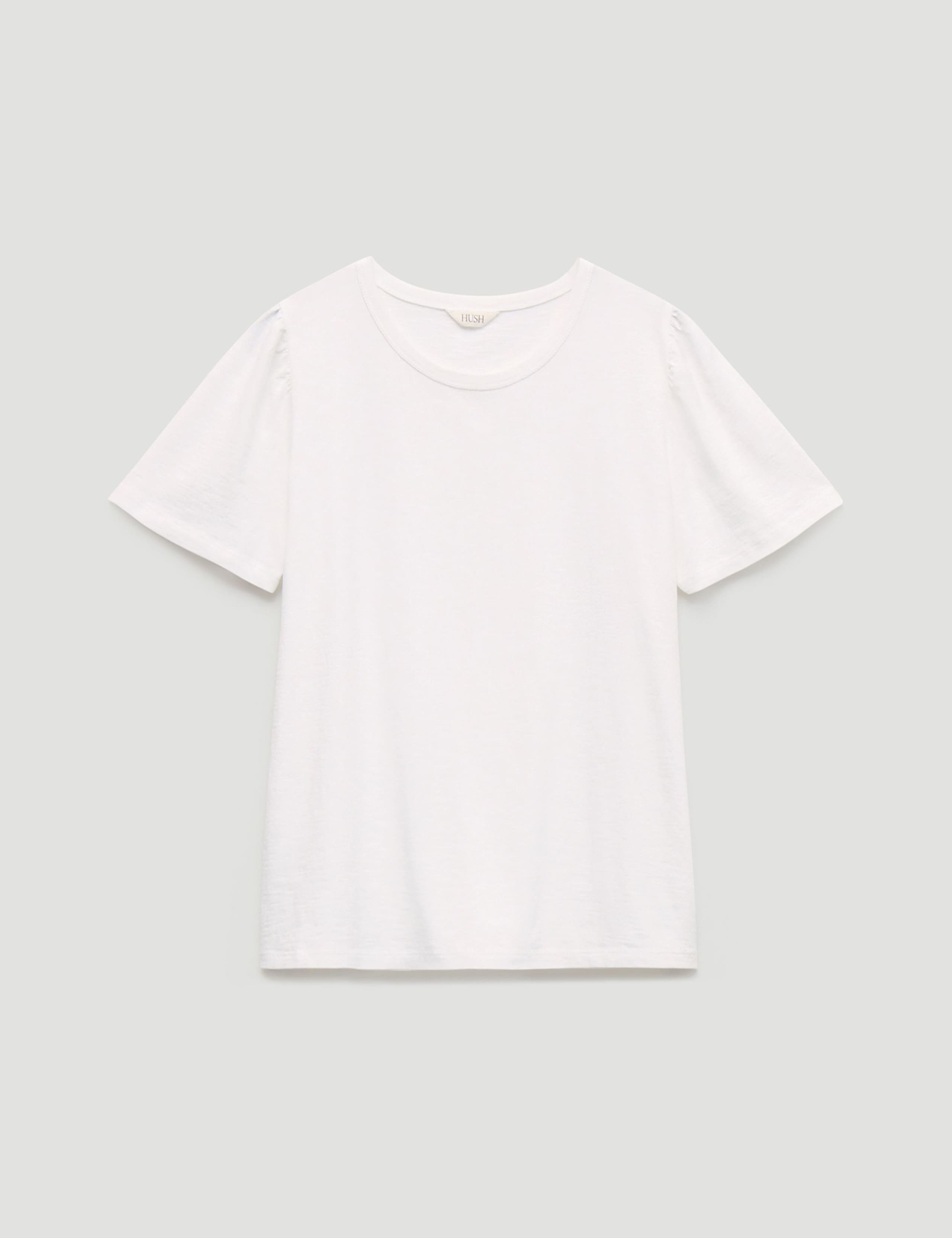 Pure Cotton Puff Sleeve T-Shirt 2 of 5