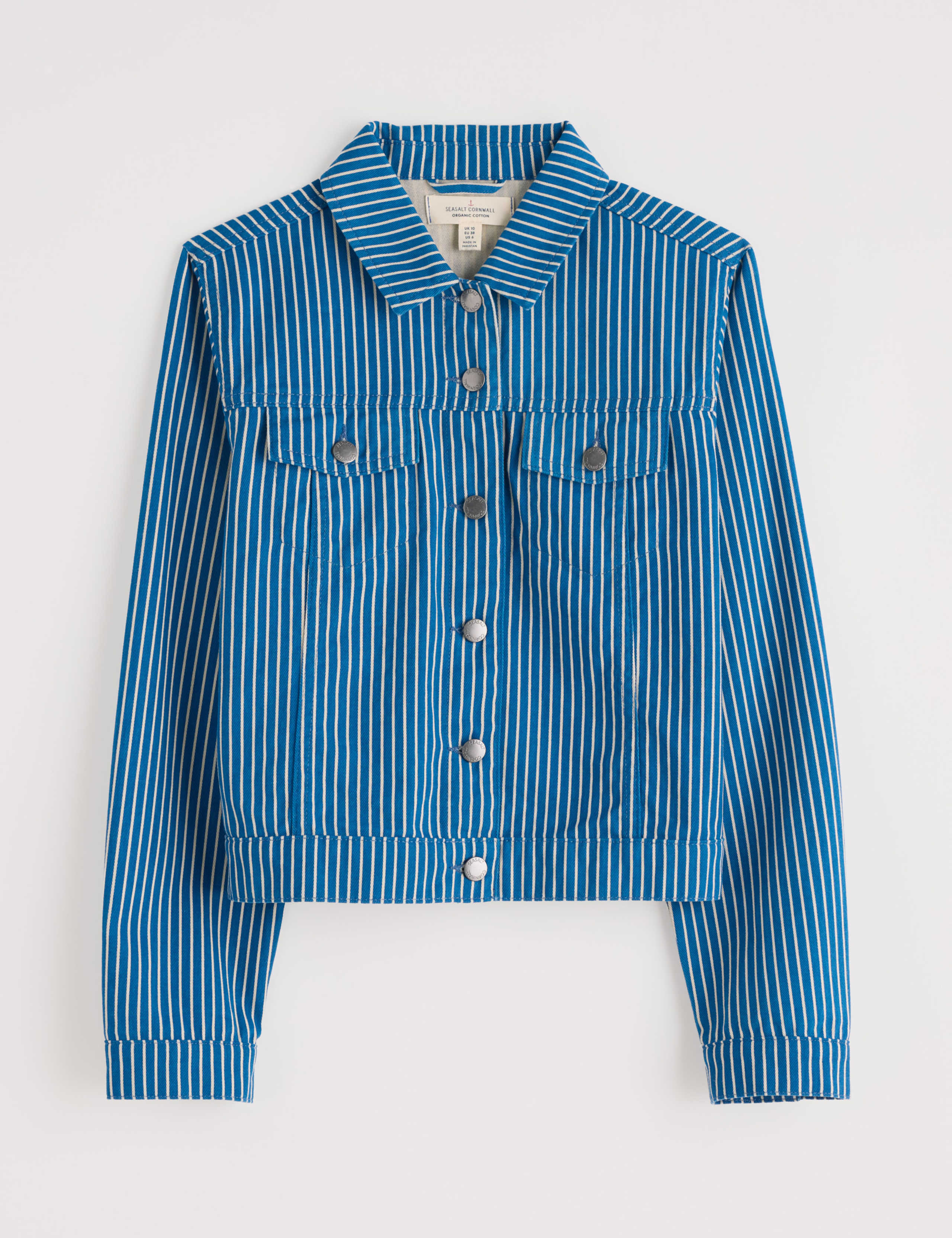 Denim Striped Jacket 2 of 4