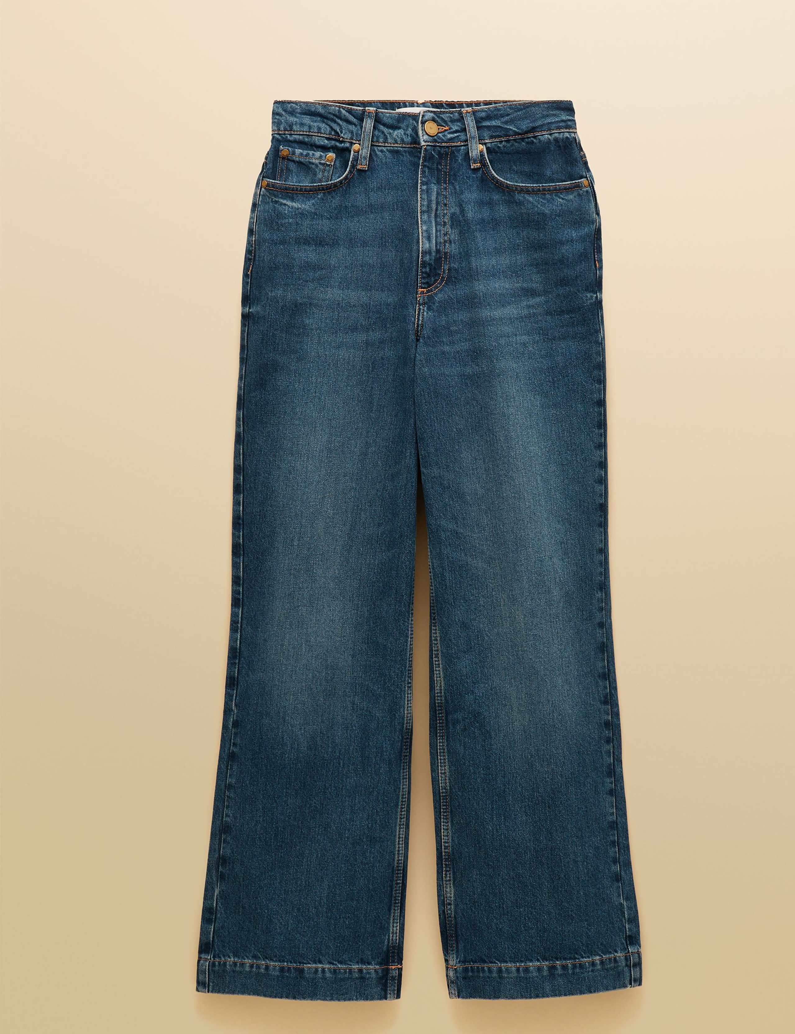 High Waisted Wide Leg Jeans 2 of 5