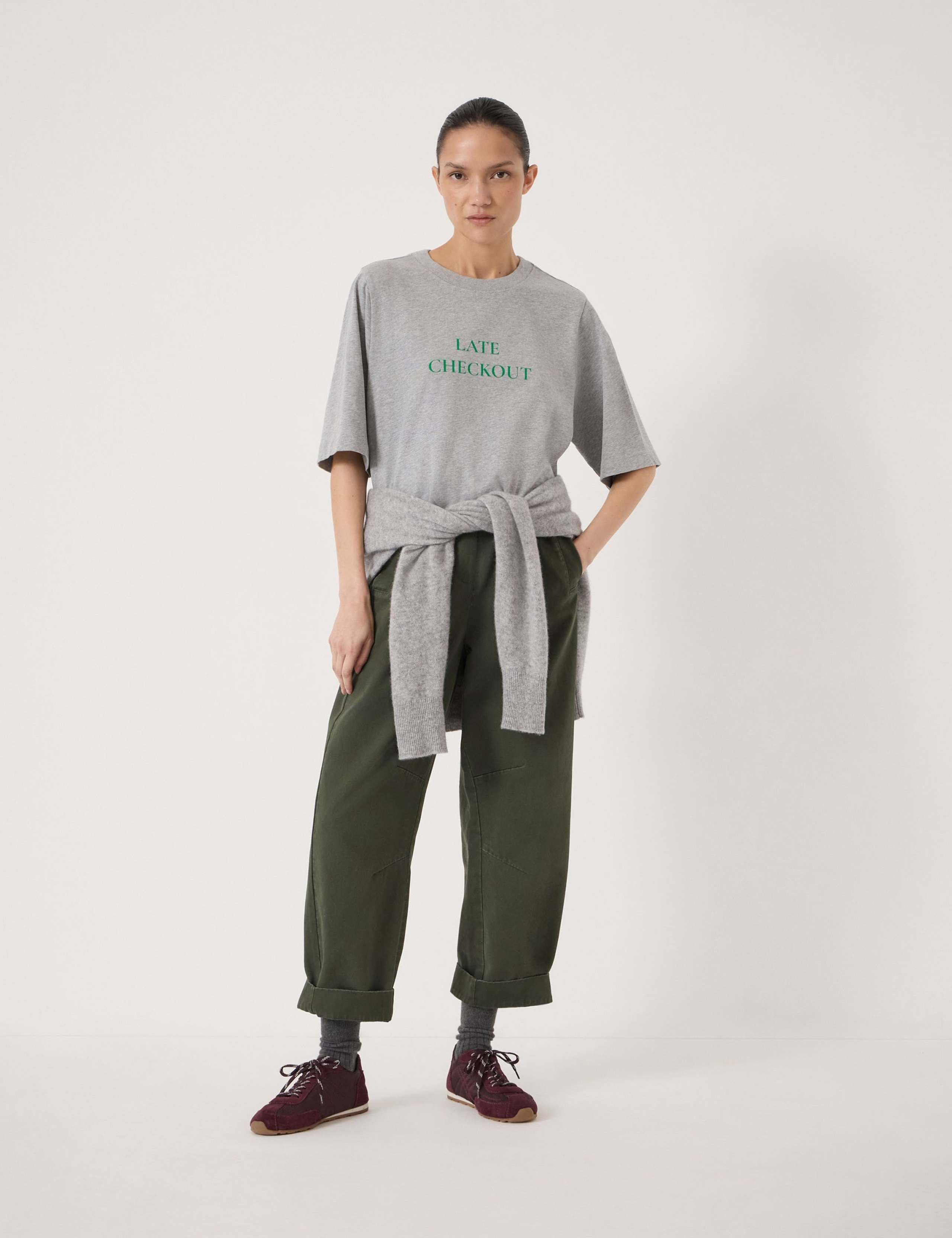 Pure Cotton Late Check Out T-Shirt 3 of 5