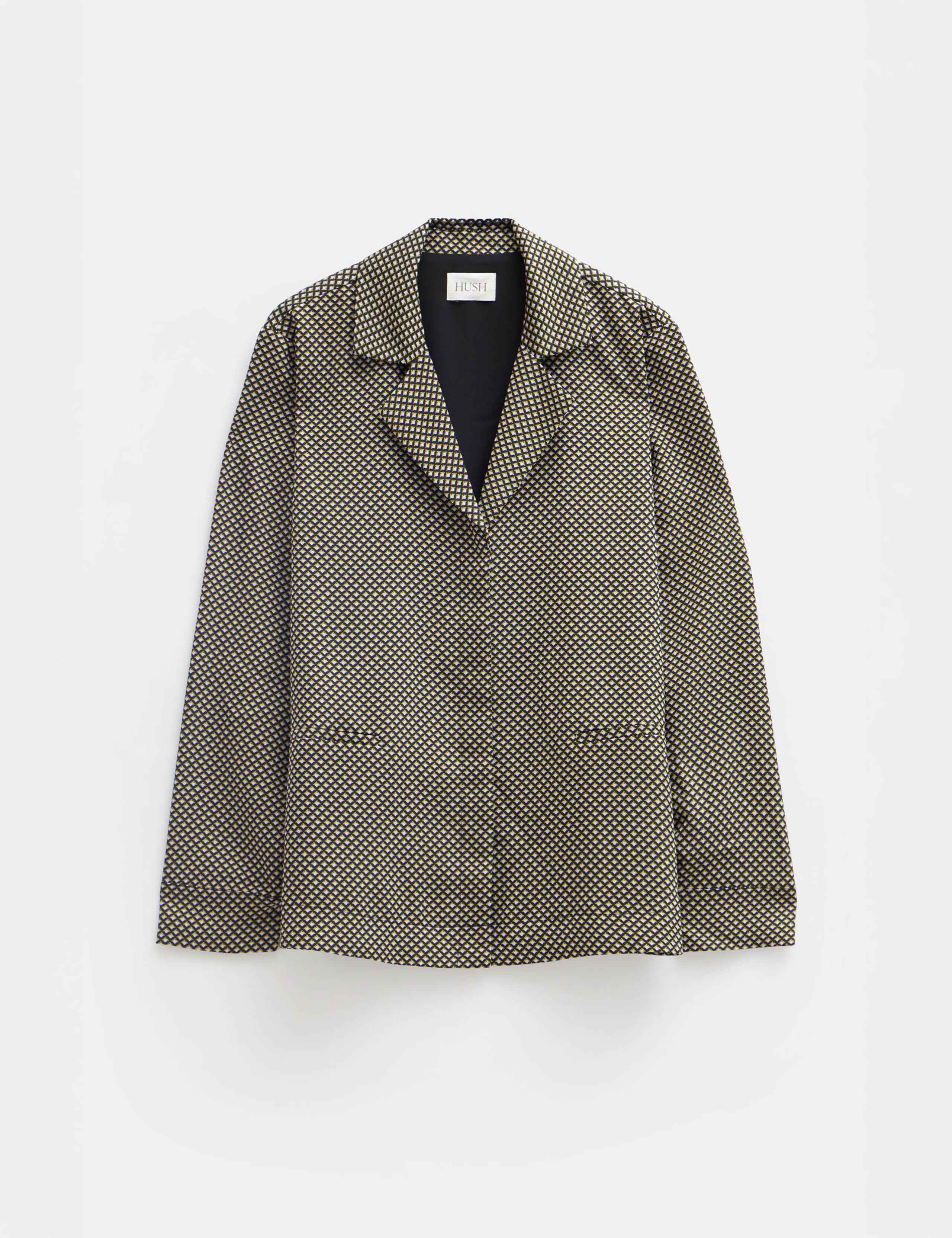 Geometric Collared Relaxed Shirt 2 of 3