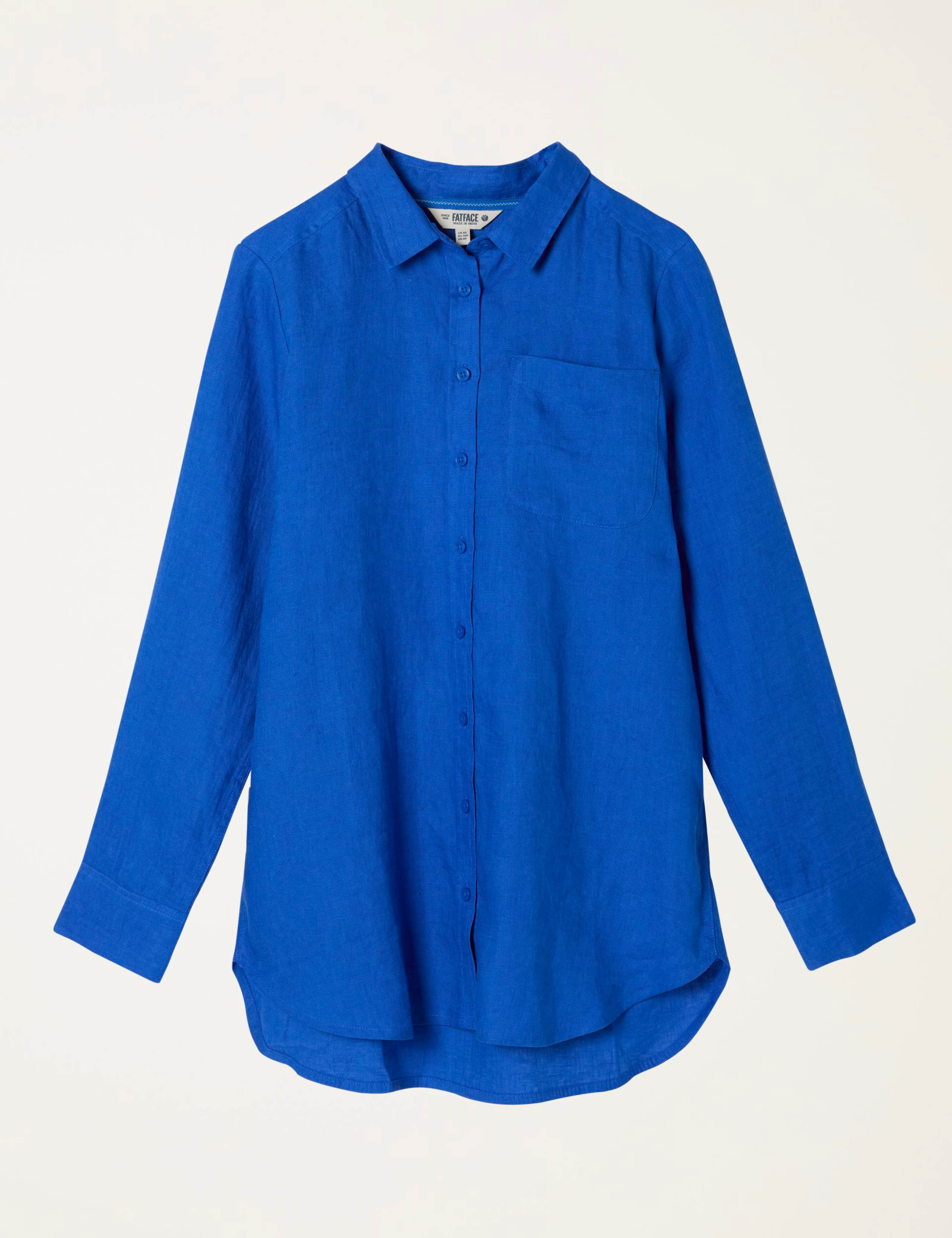 Pure Linen Collared Shirt 2 of 6