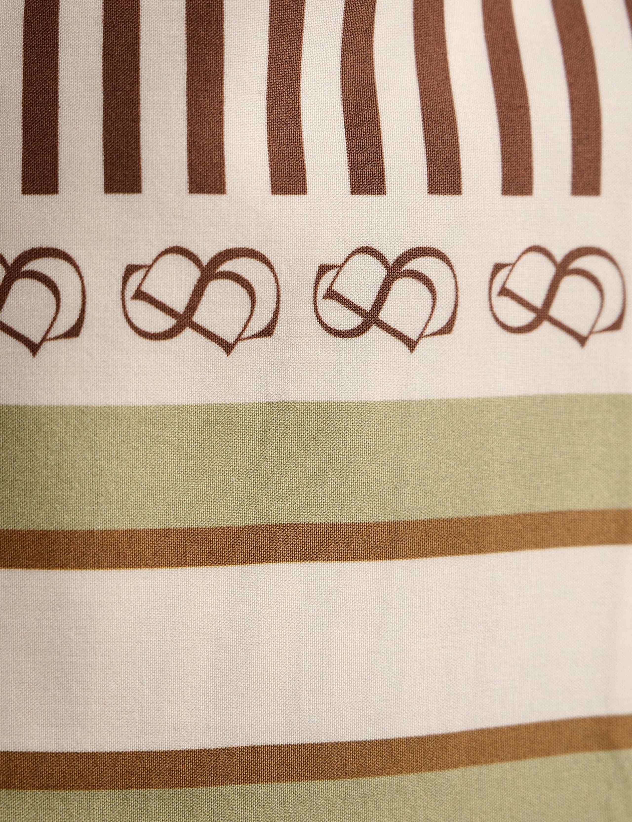 Relaxed Striped Short Sleeve Blazer 5 of 5