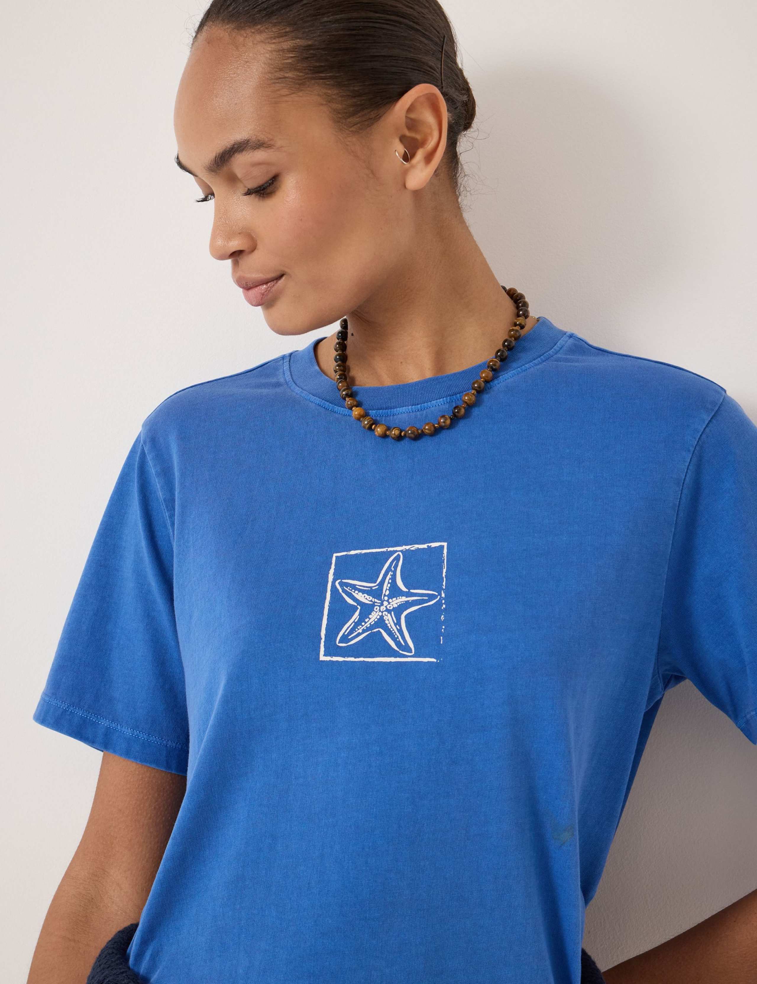 Pure Cotton Starfish T-Shirt 5 of 5