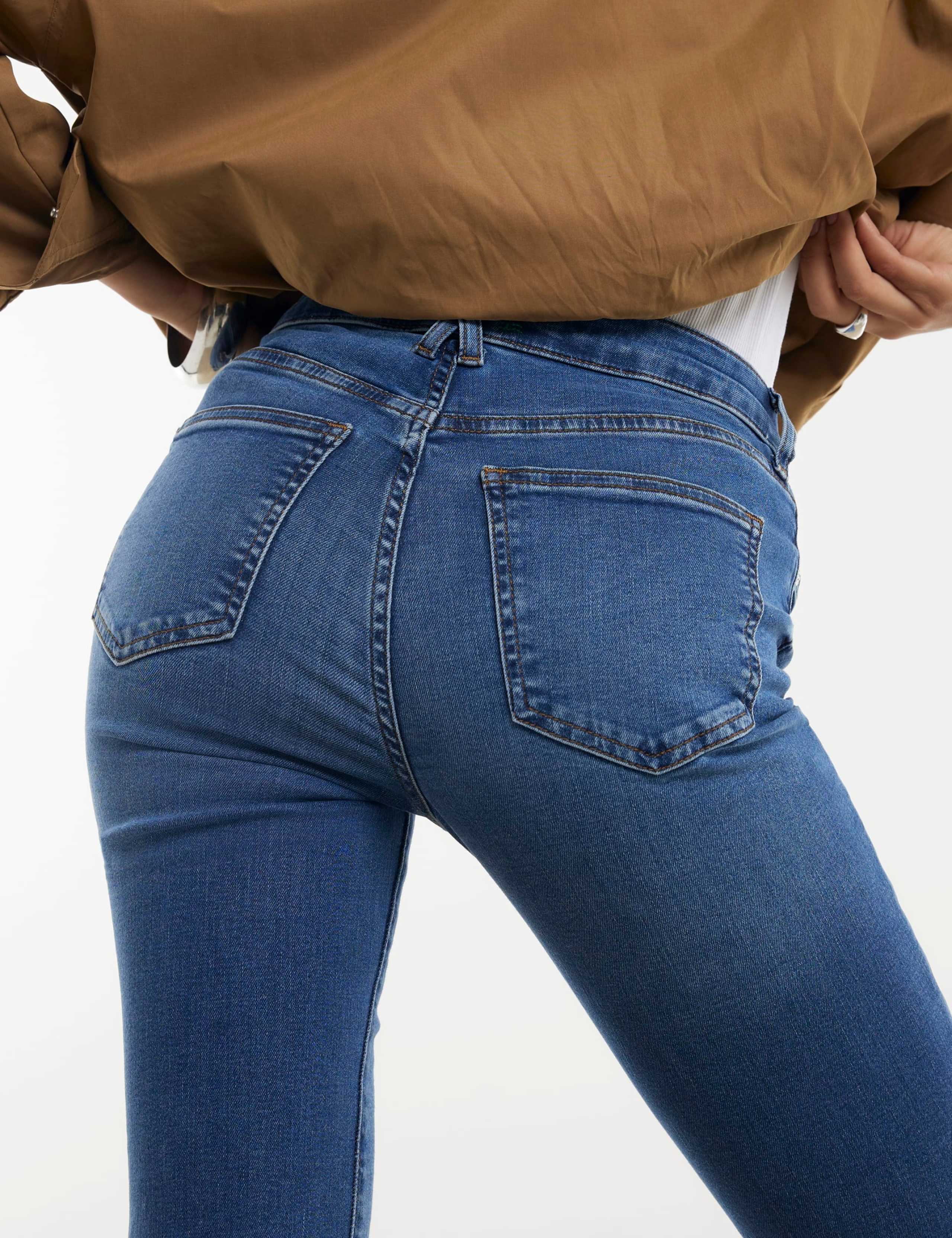 Mid Rise Flared Jeans 4 of 5
