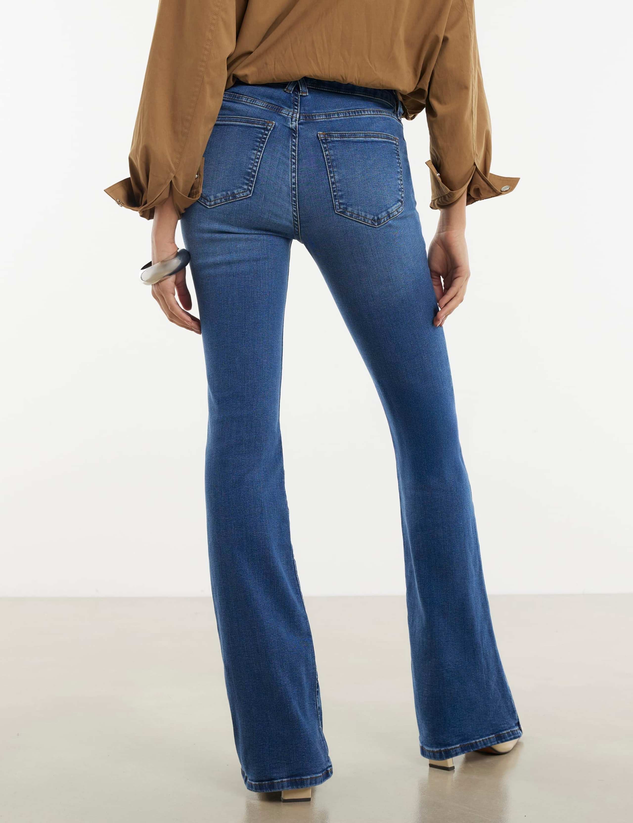 Mid Rise Flared Jeans 5 of 5