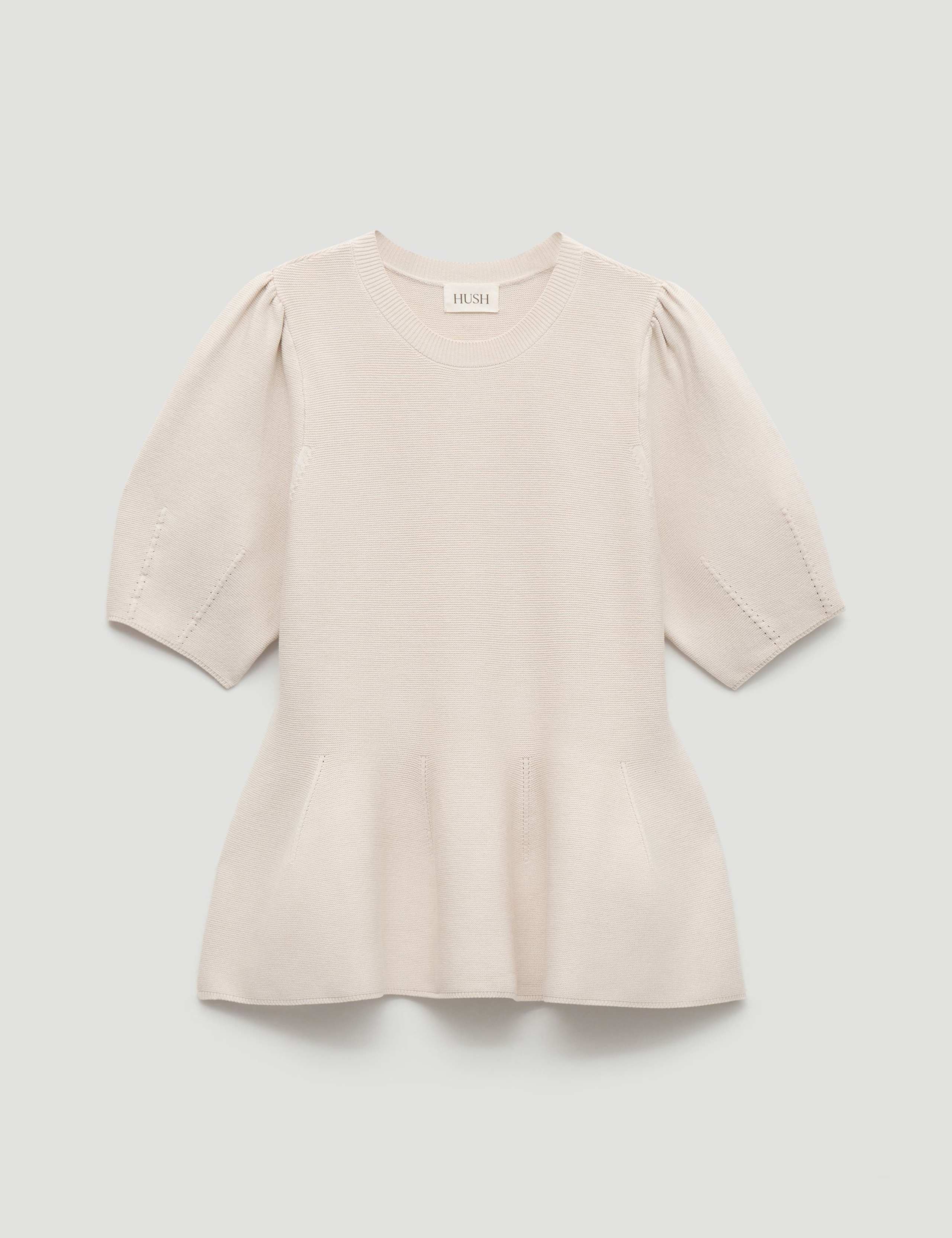 Seam Detail Peplum Top 2 of 5